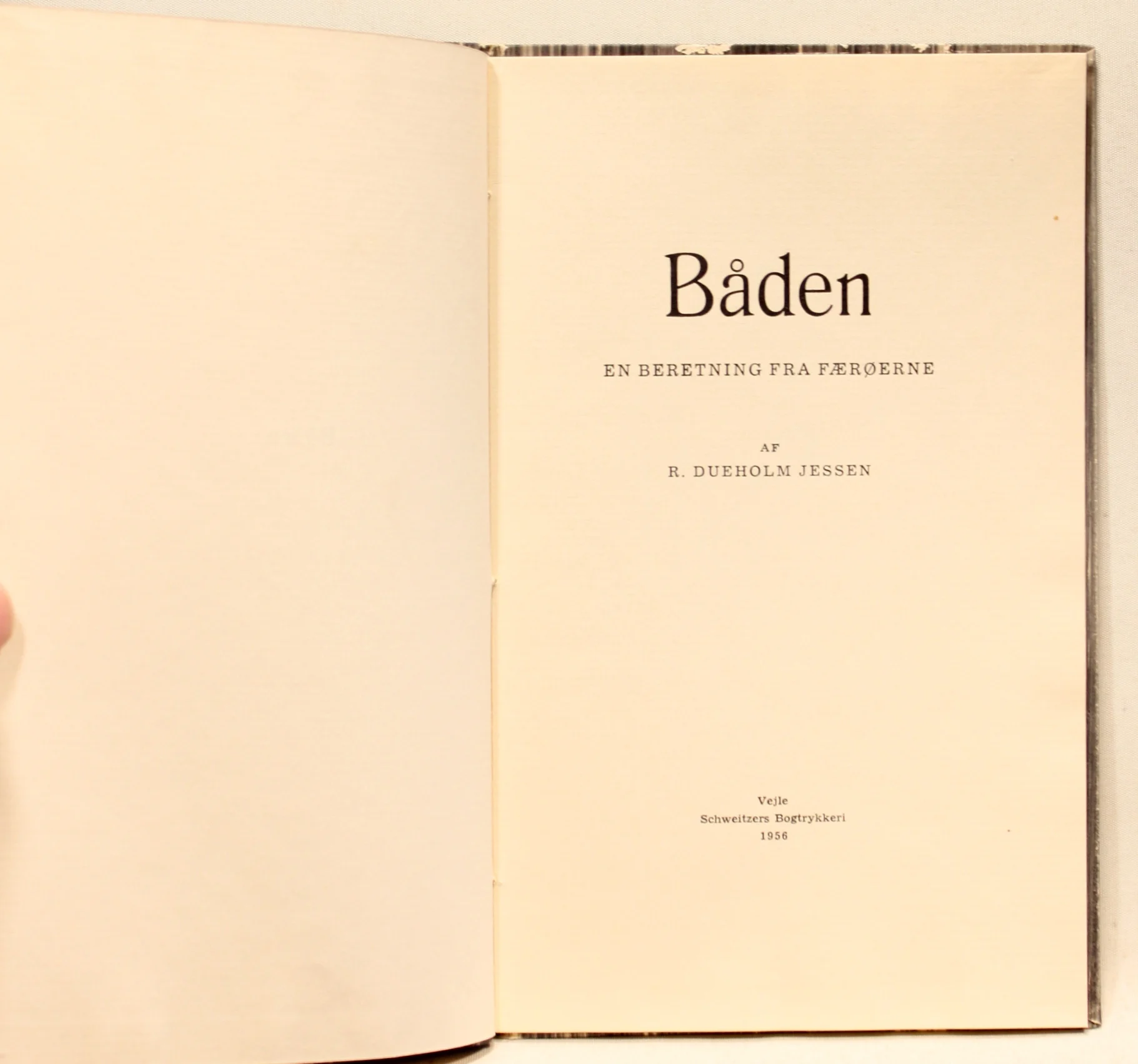 Båden. En beretning fra Færøerne