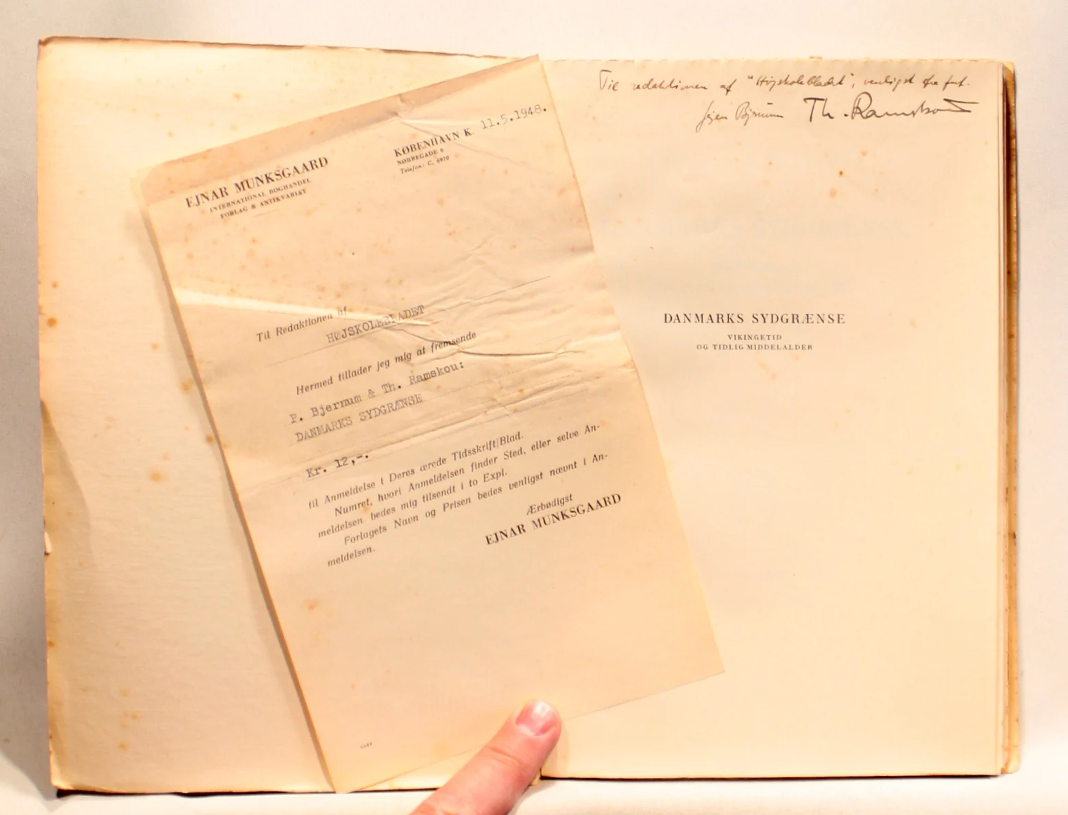 Danmarks Sydgrænse. Vikingetid og tidlig Middelalder