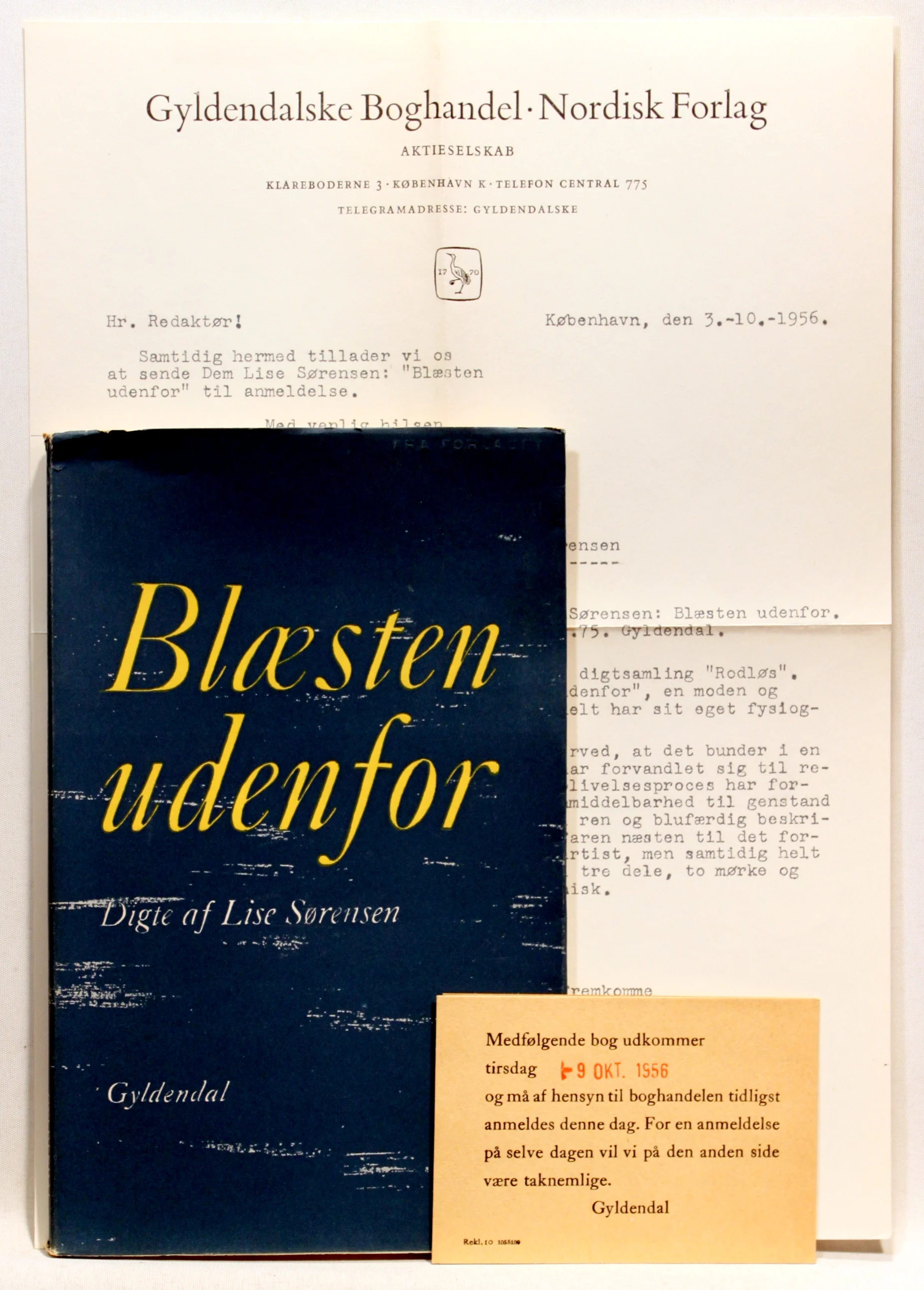 Blæsten udenfor. Digte