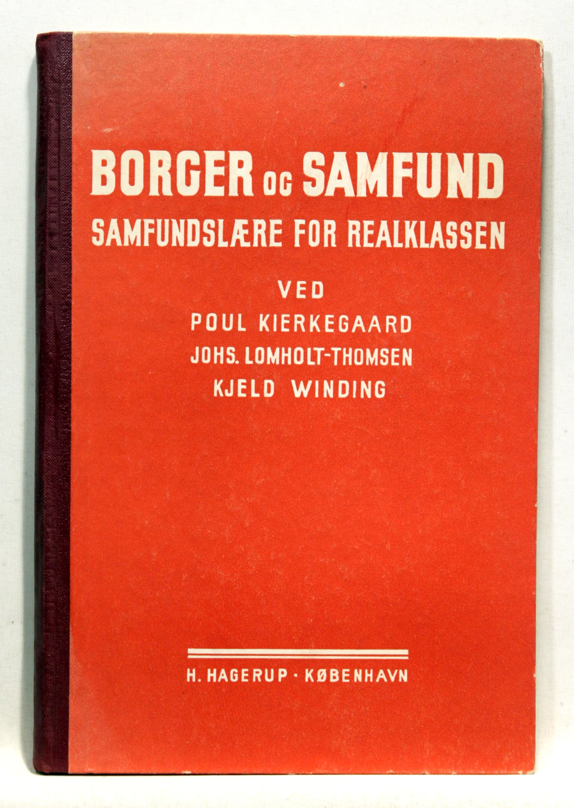Borger og samfund. Samfundslære for realafdelingen