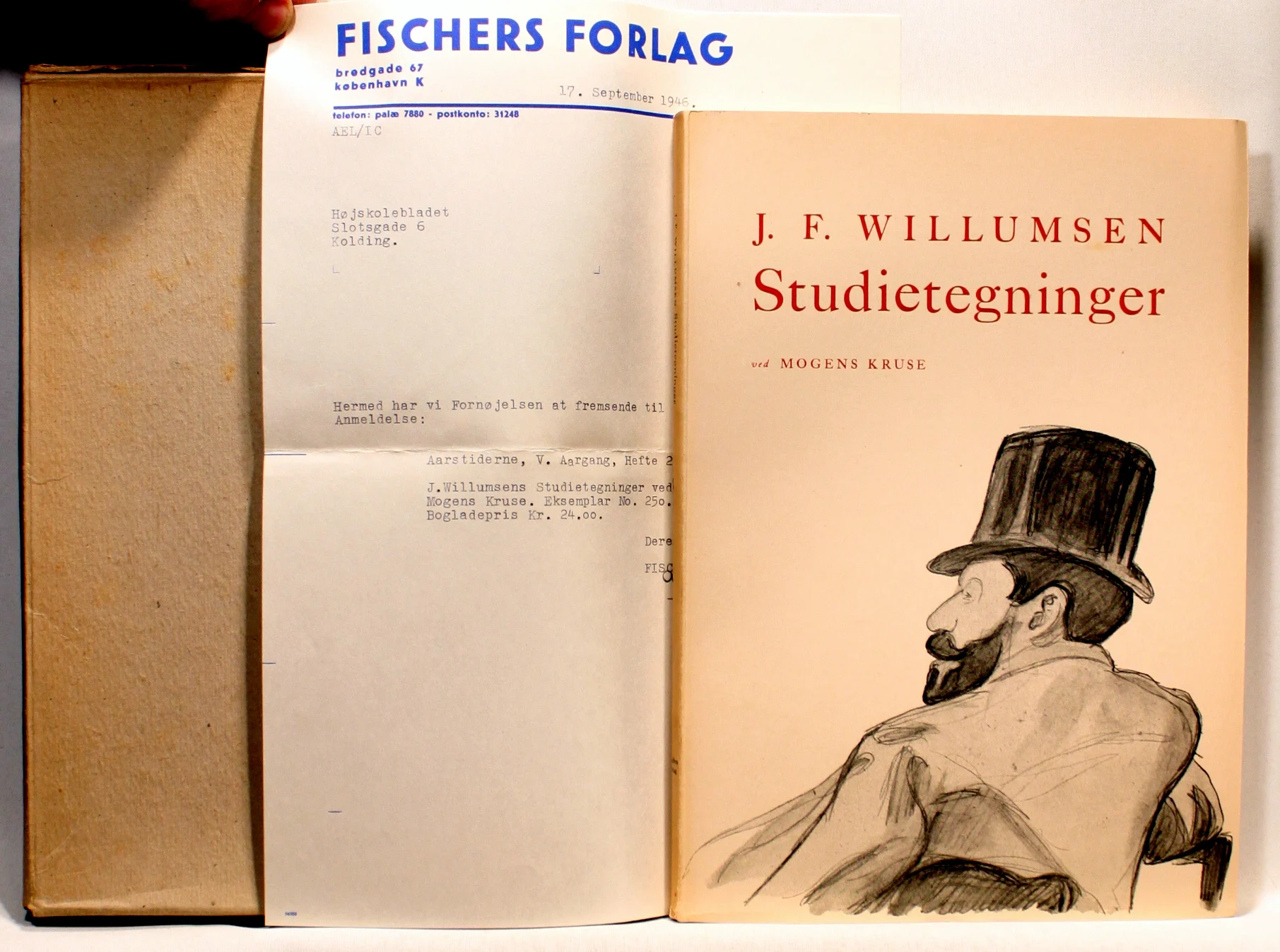 J. F. Willumsen. Studietegninger