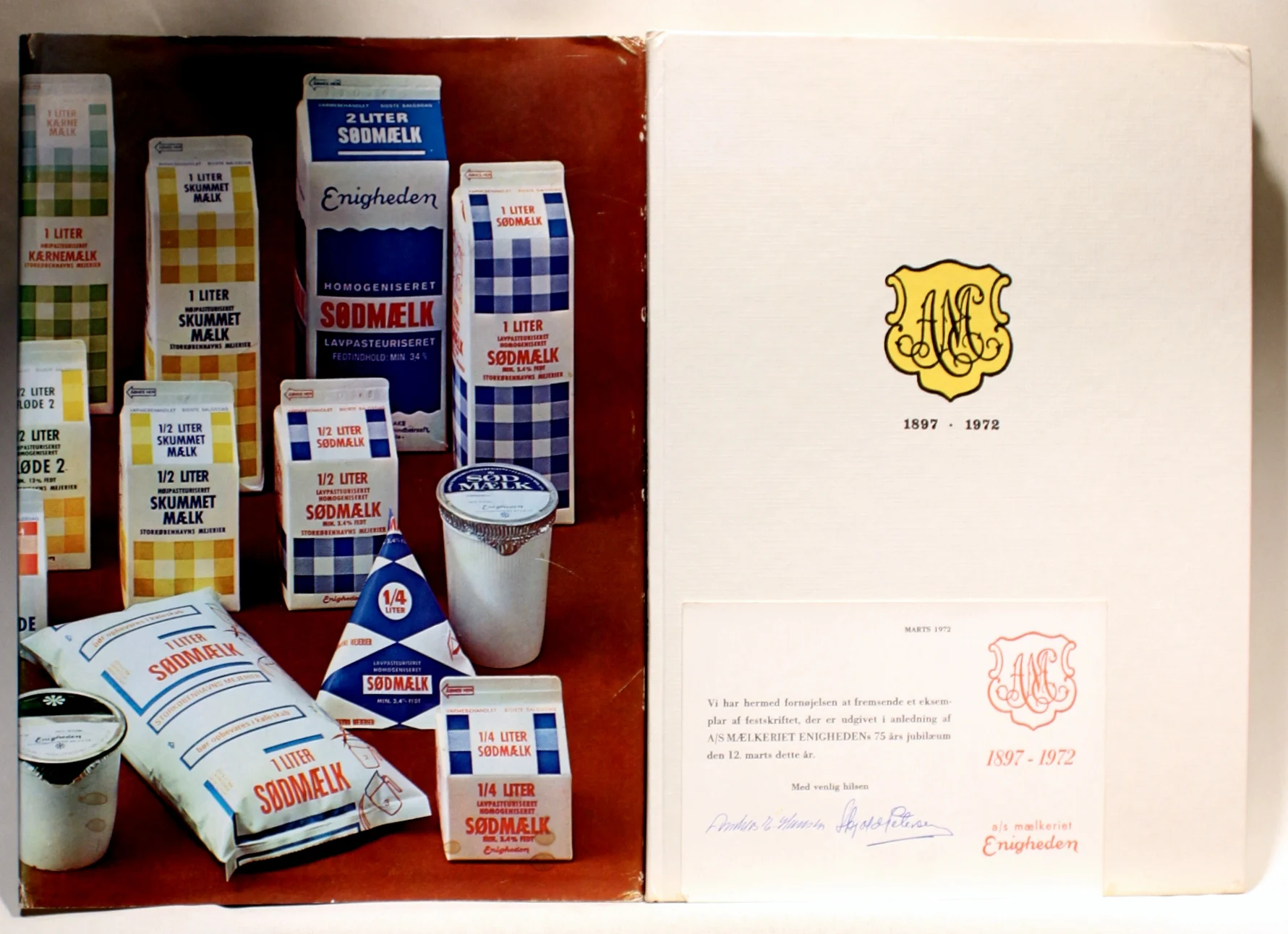 Mælkeriet Enigheden gennem 75 år