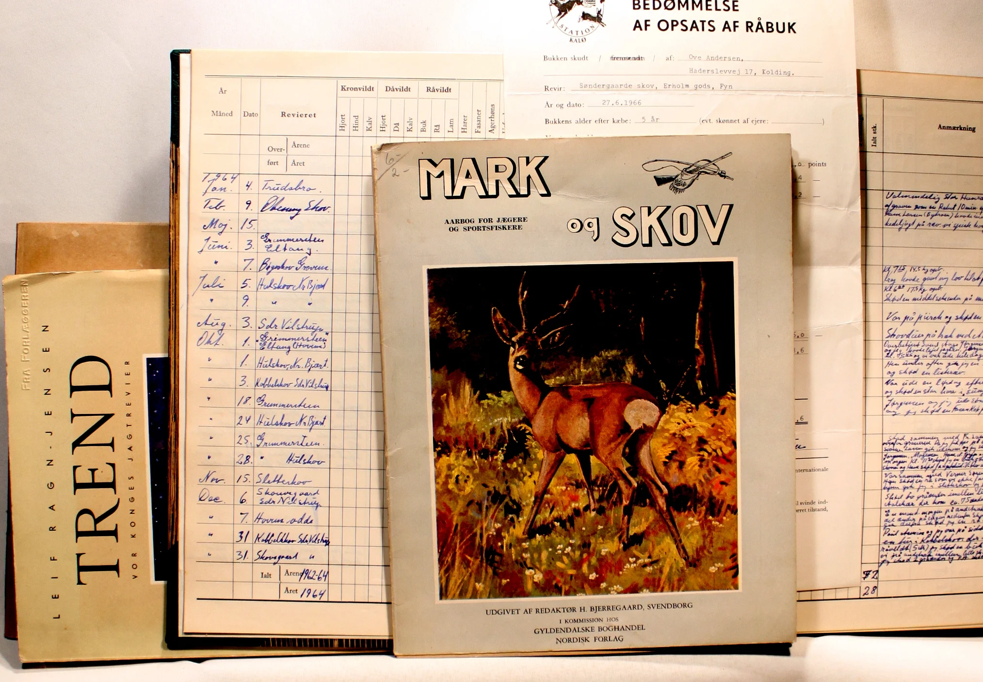 Hempels Jagtjournal. Mark og Skov. Trend vor Konges jagtrevier