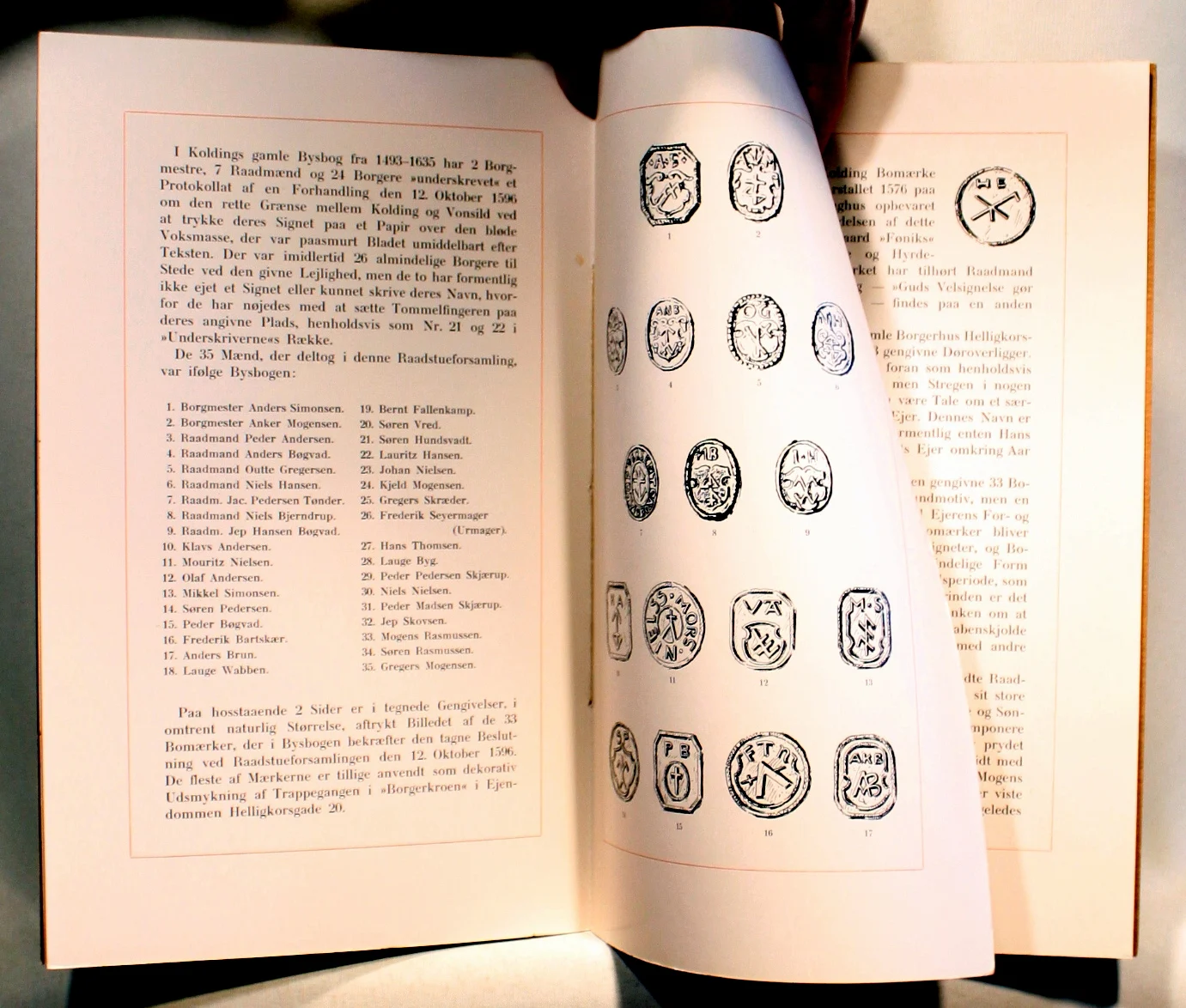 Gamle Koldingslægters Bomærker