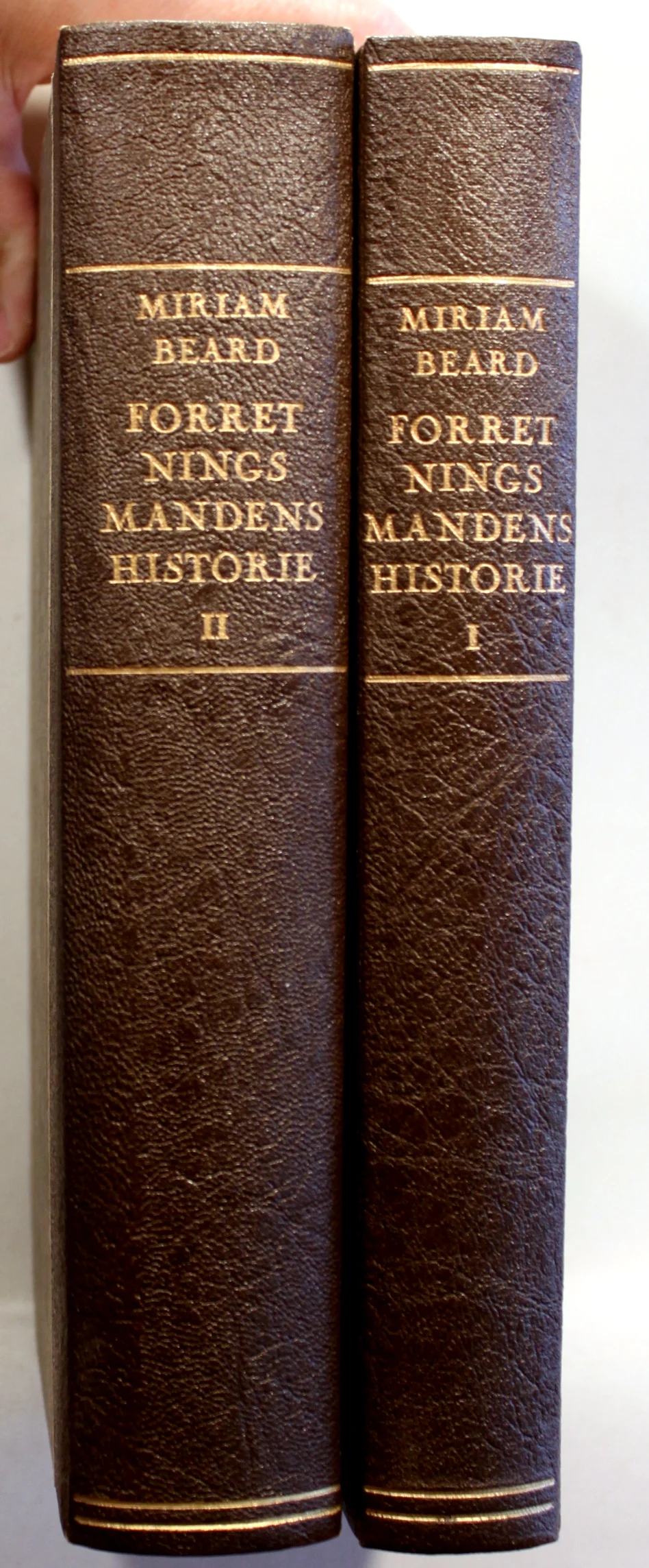 Forretningsmandens historie. 2 bind