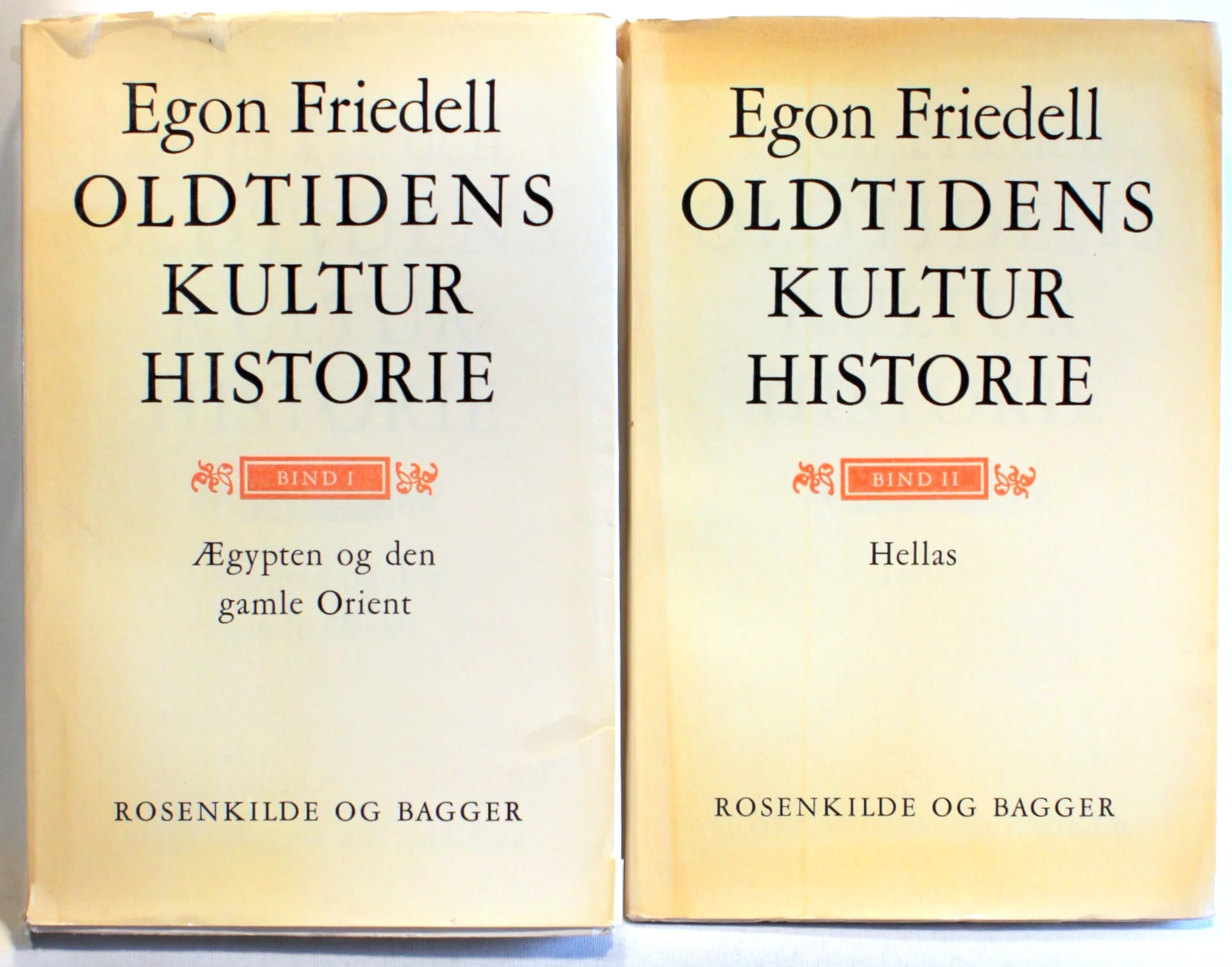 Oldtidens kulturhistorie 1-2.