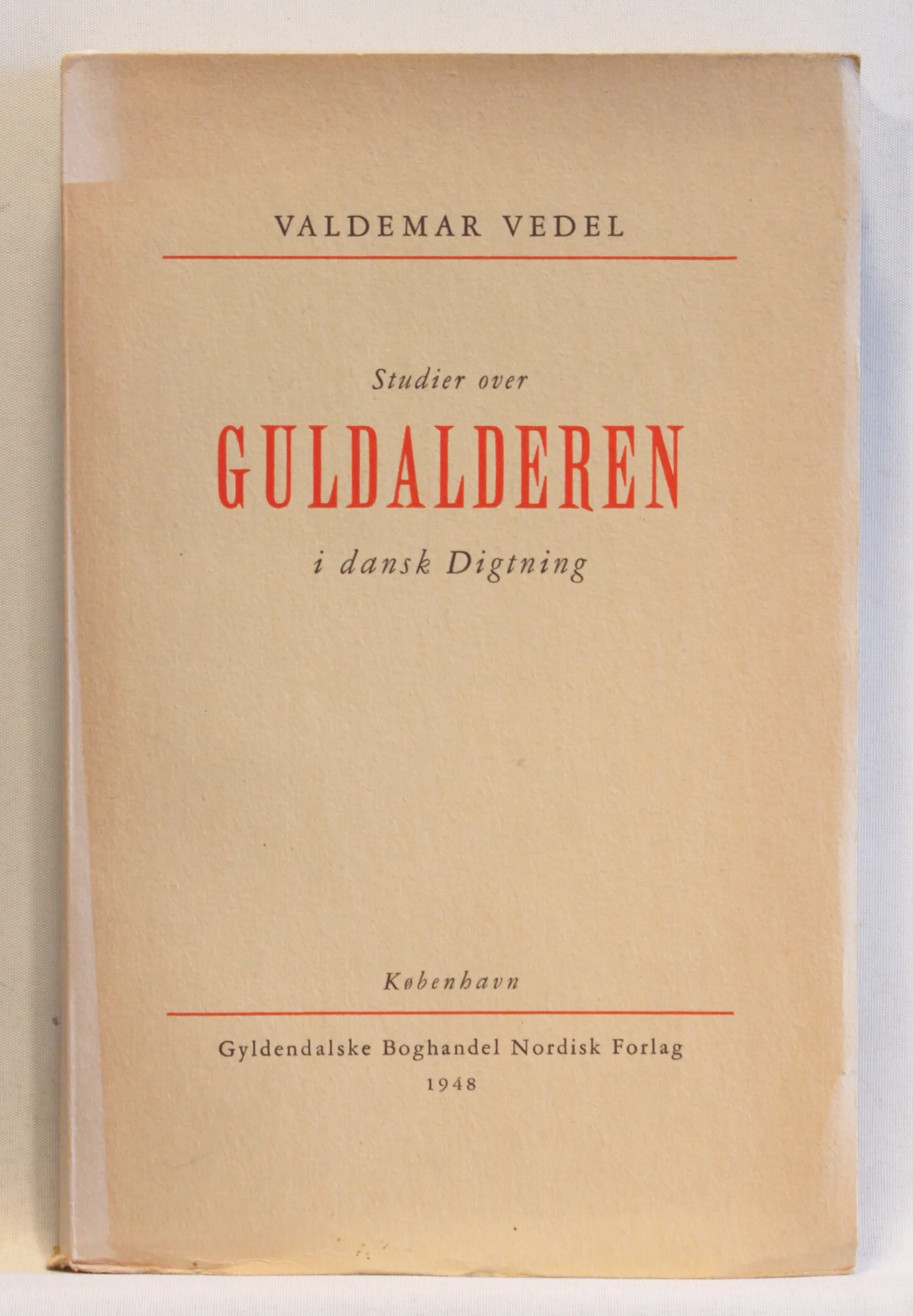 Studier over guldalderen i dansk digtning