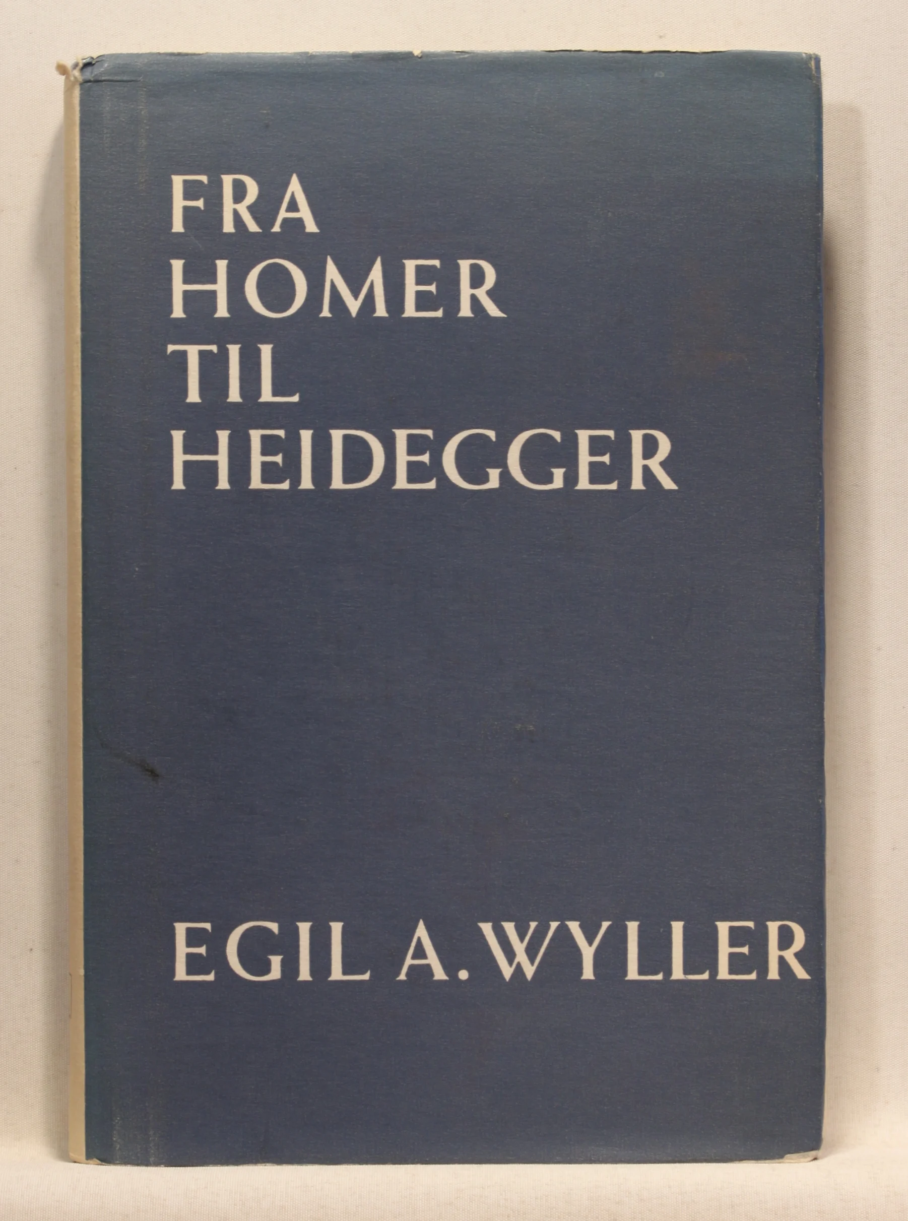 Fra Homer til Heidegger. En vandring gjennom kulturformer