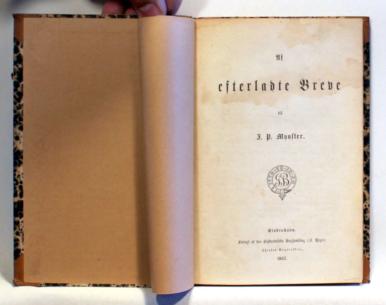 Af efterladte Breve til J. P. Mynster