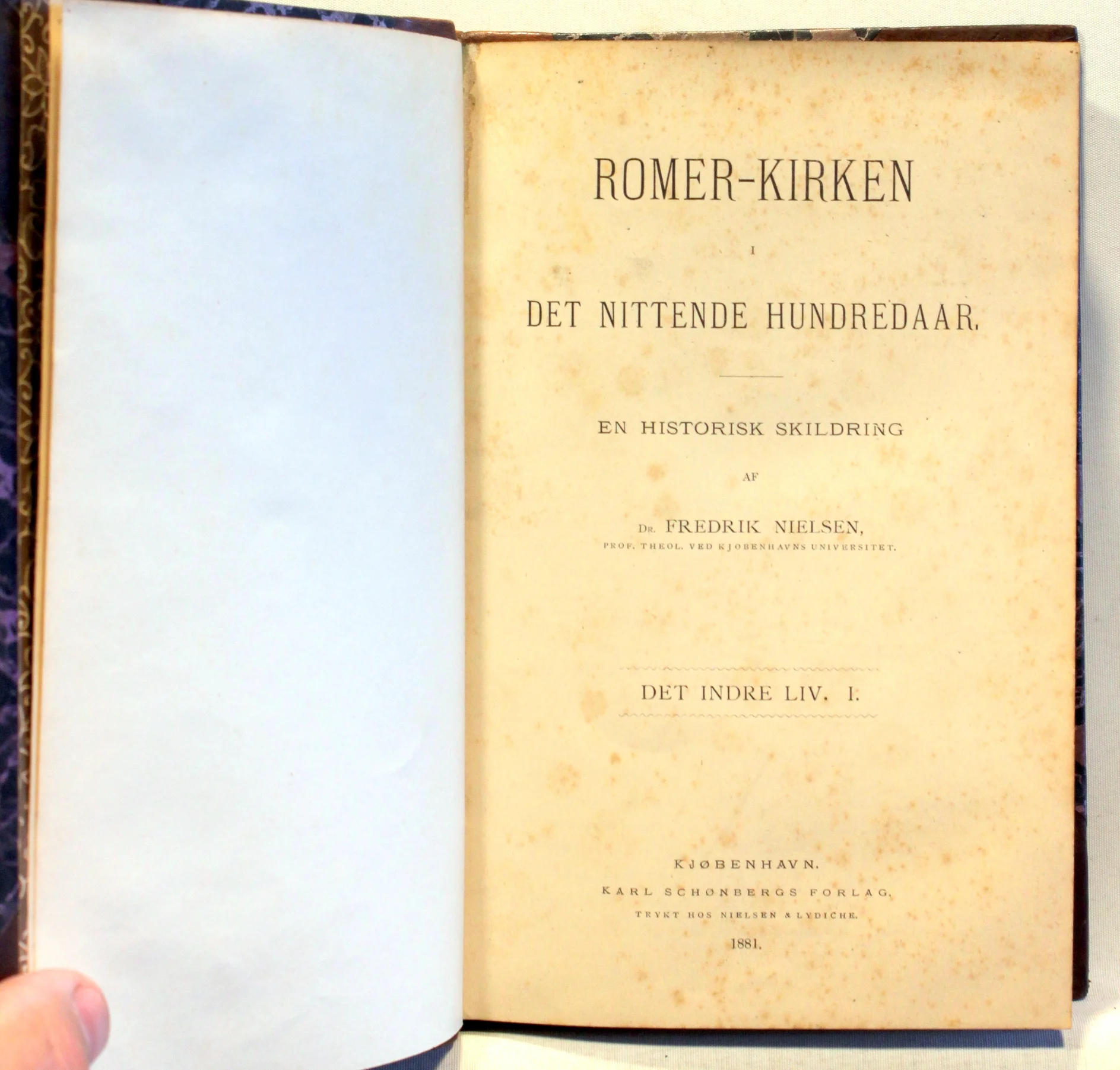 Romer-Kirken i det nittende Hundredaar. En historisk Skildring