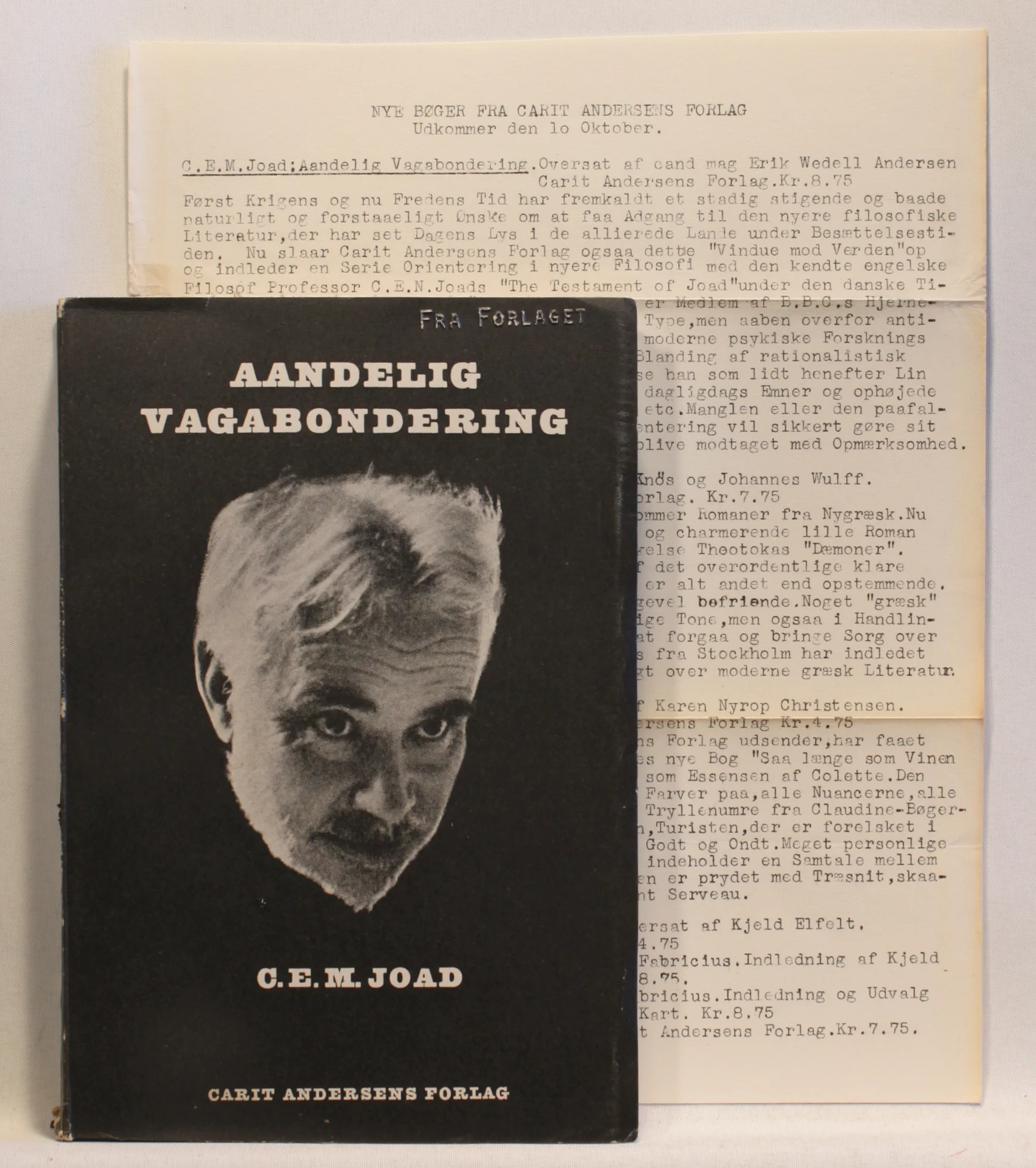 Aandelig Vagabondering