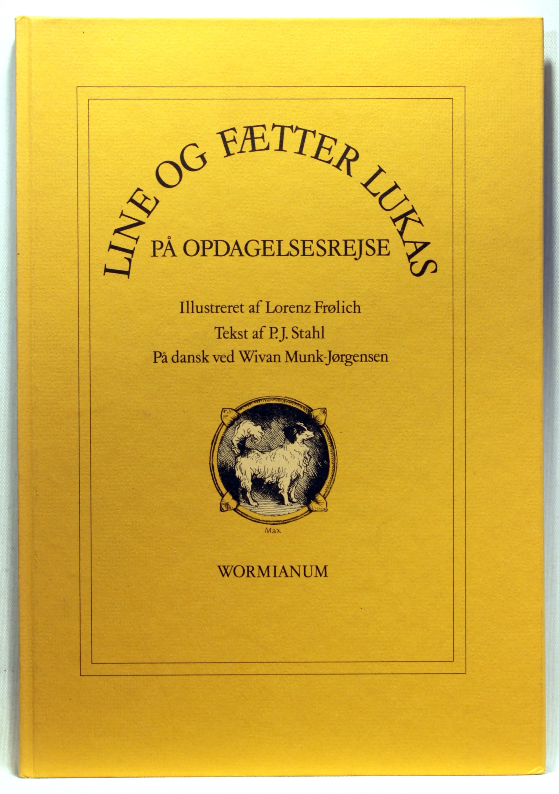 Line og fætter Lukas på opdagelsesrejse