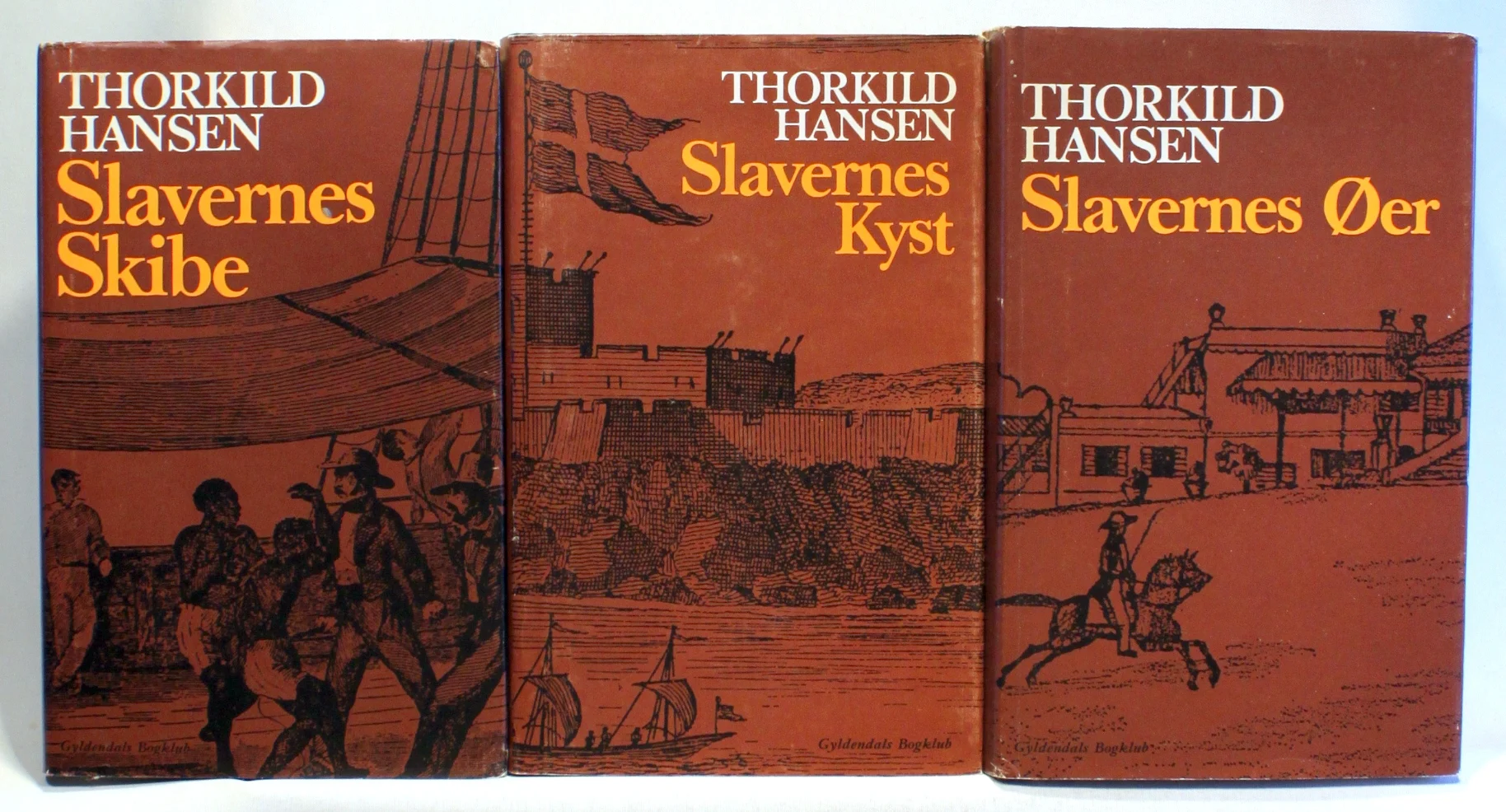 Slavernes kyst, Slavernes skibe, Slavernes øer