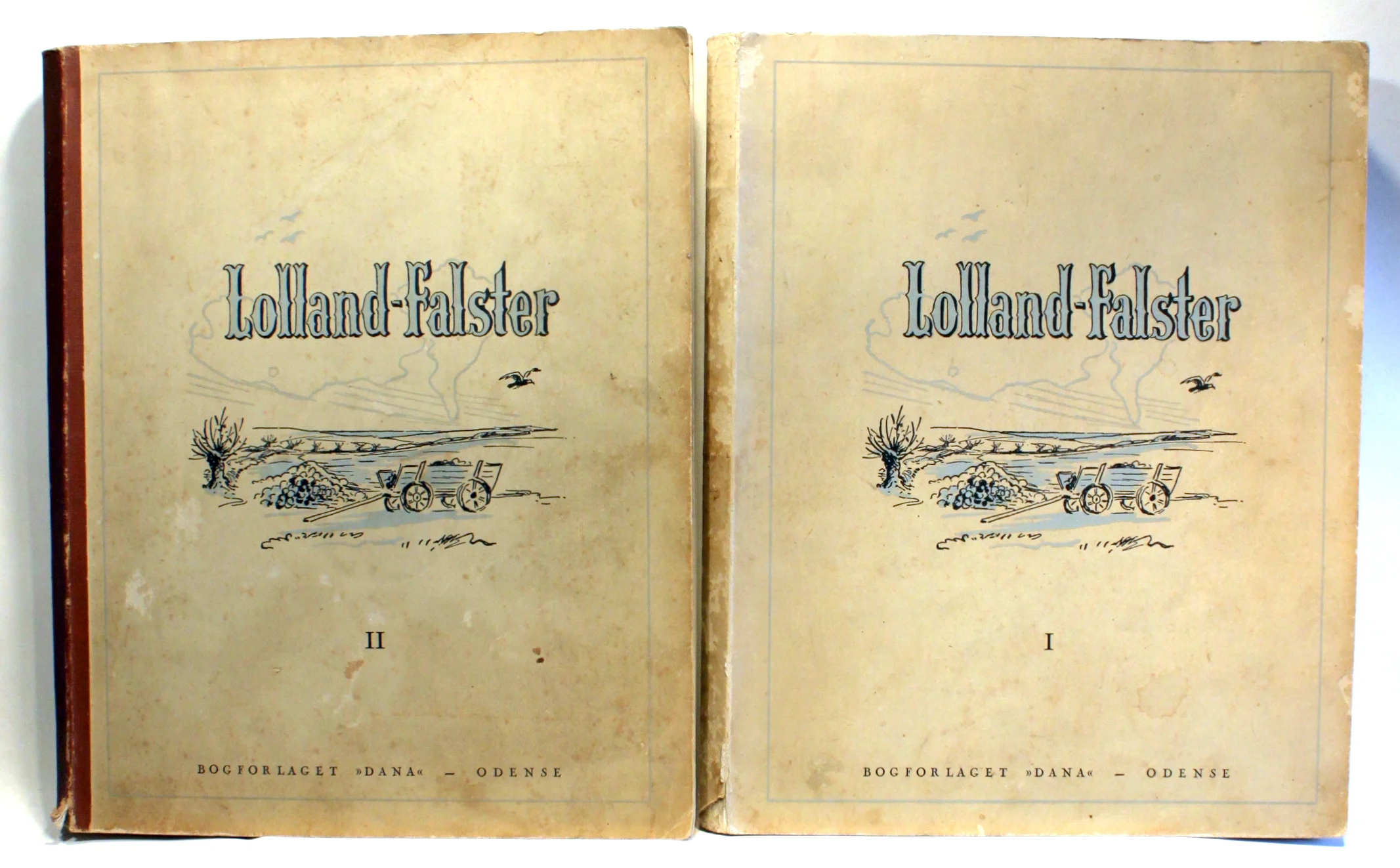 Lolland-Falster. Fejø, Femø, Askø og Bogø. Bind 1-2