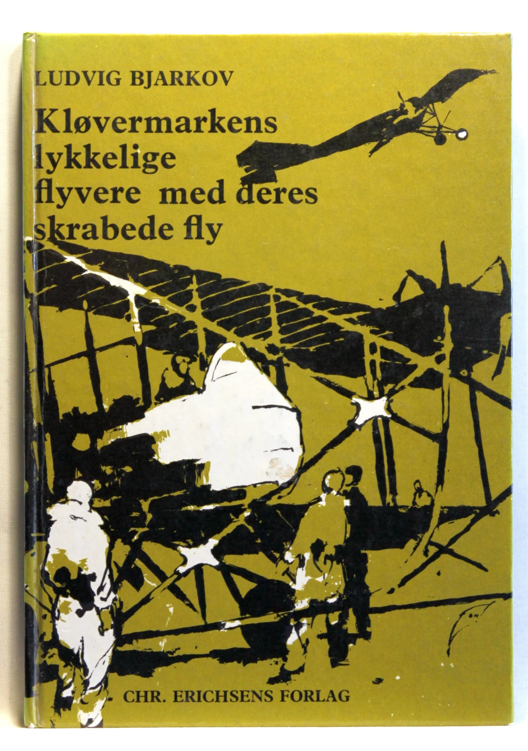 Kløvermarkens lykkelige flyvere med deres skrabede fly