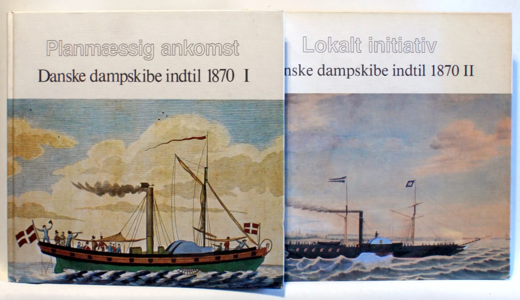 Danske dampskibe indtil 1870. Bind 1-2