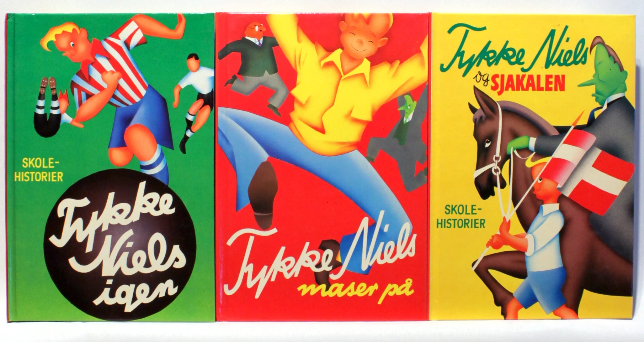 Tykke-Niels skolehistorier. Nr. 2-3-4