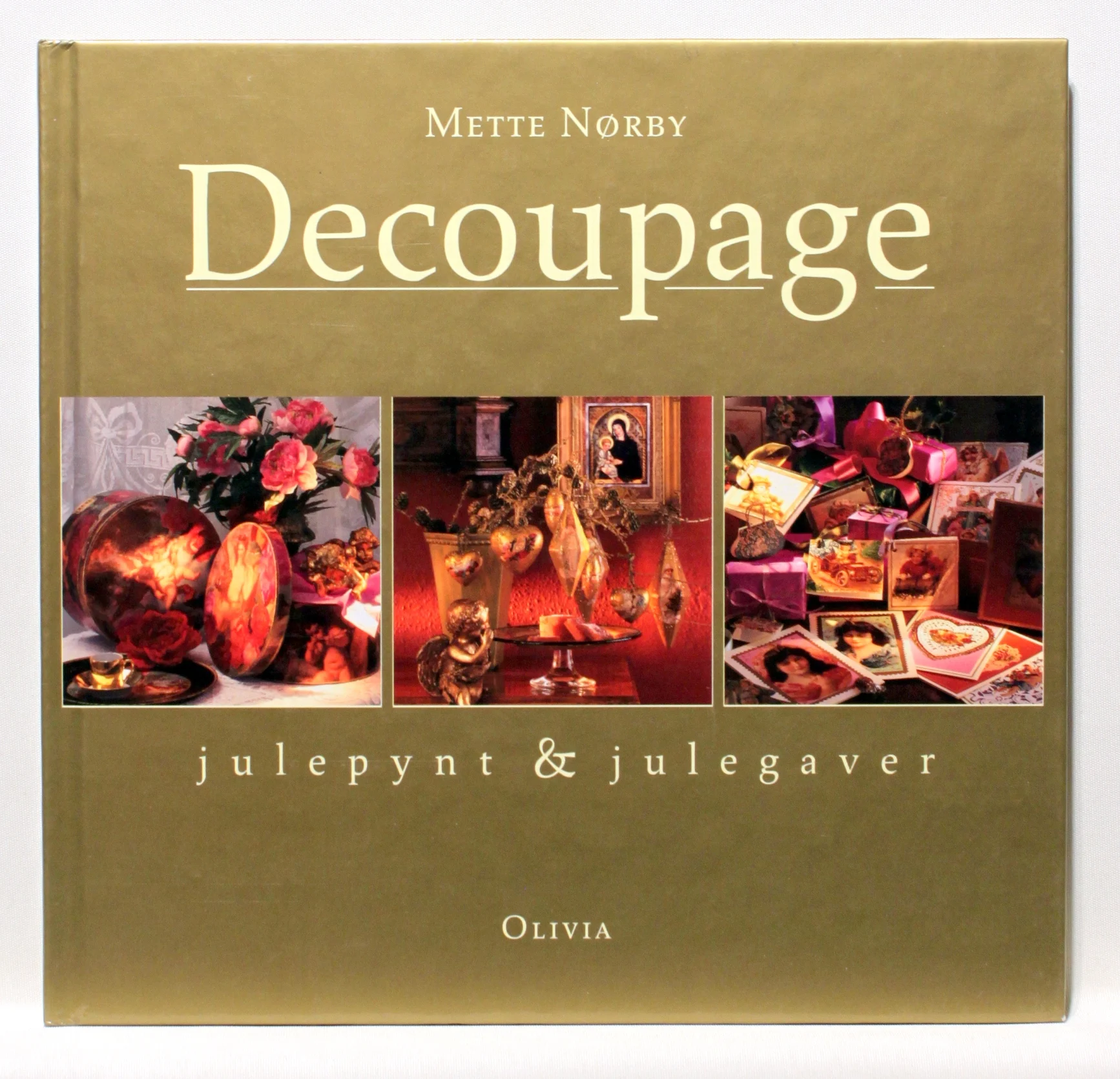 Decoupage. Julepynt og julegaver