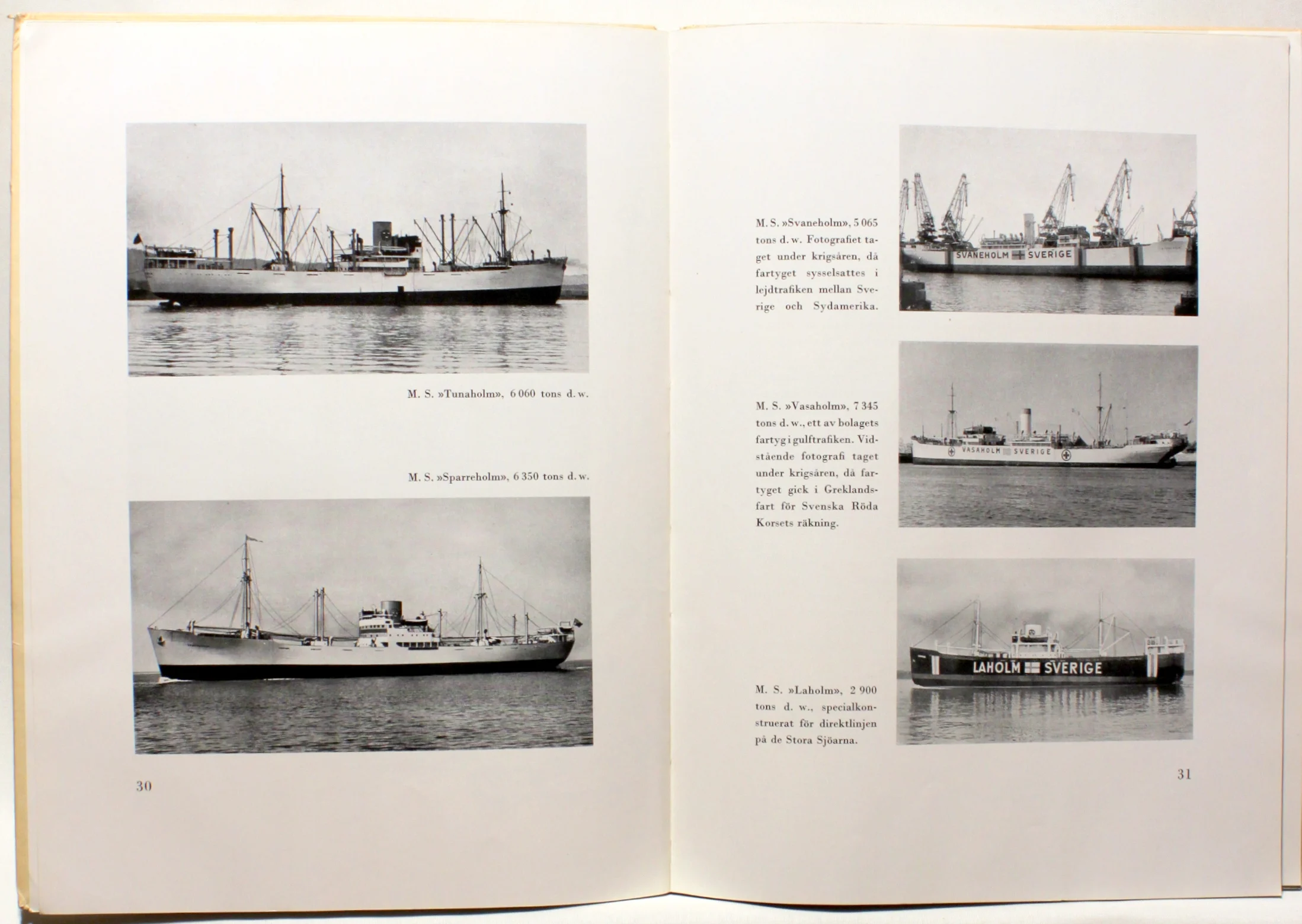 Broströms Koncernens Sjöfartsföretag och deras fartyg