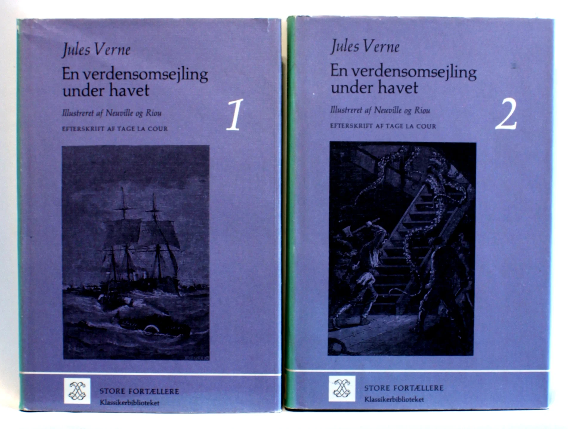 En verdensomsejling under havet. 1-2