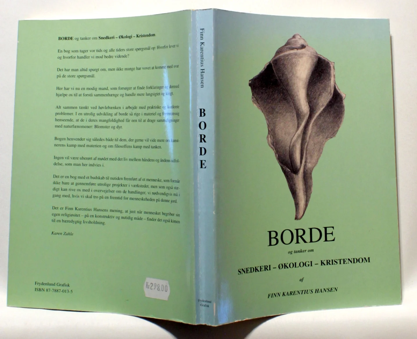 Borde og tanker om Snedkeri – Økologi – Kristendom