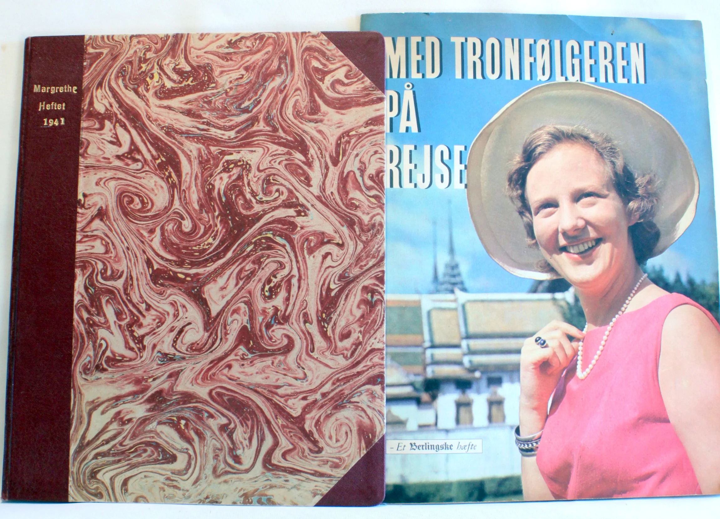 Bogomslag: Margrethe Heftet 1941. Med Tronfølgeren på rejse af Sønderjydsk Julehilsen, Povl Westphall