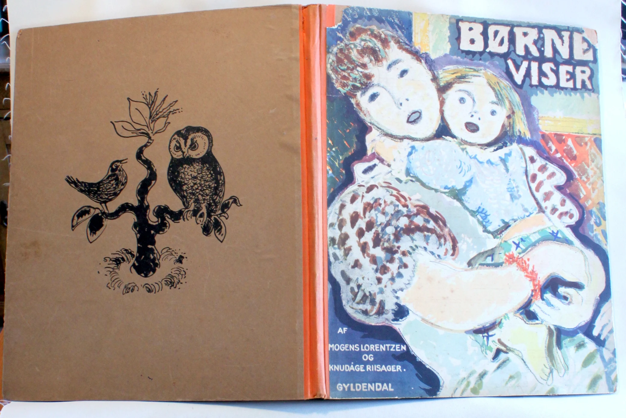 Bogomslag: Børneviser af Mogens Lorentzen