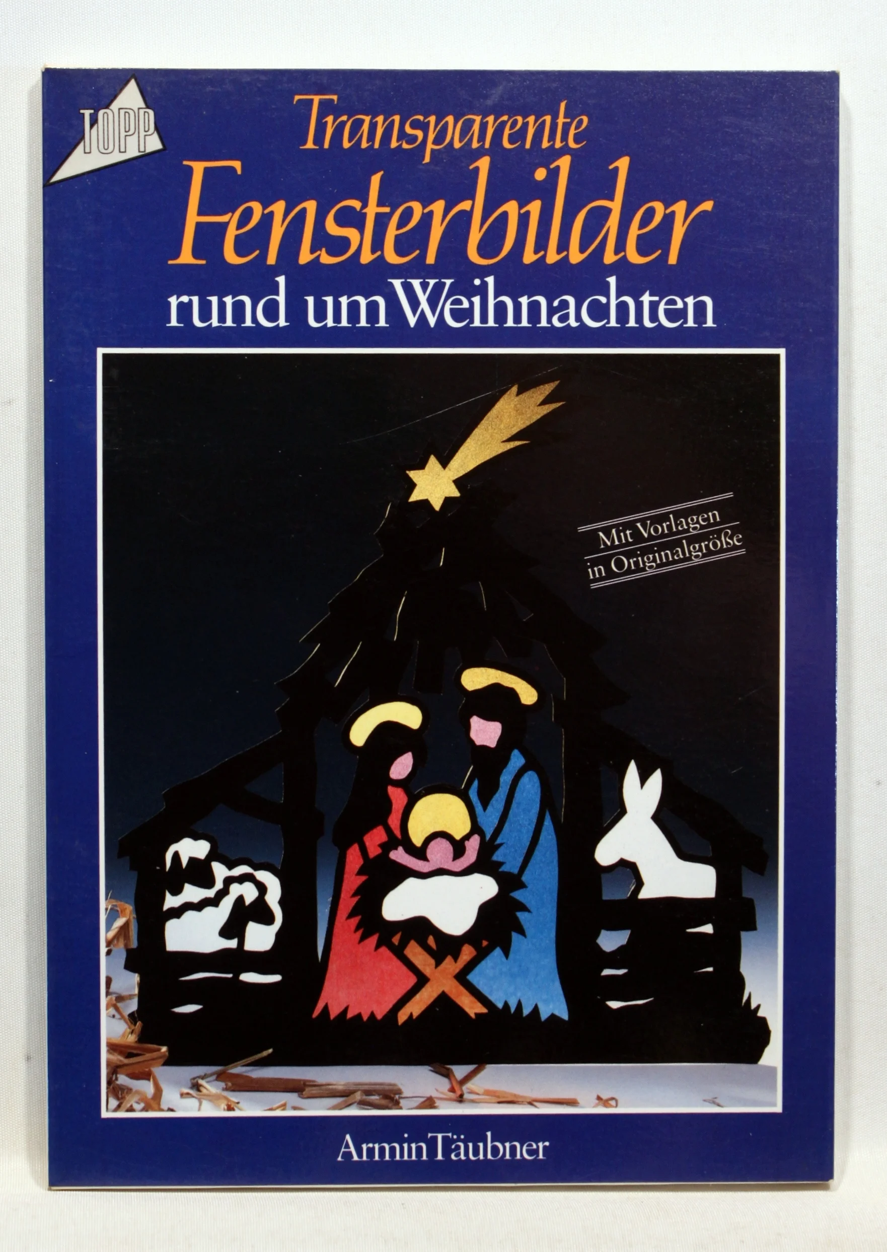 Transparente Fensterbilder rund um Weihnachten