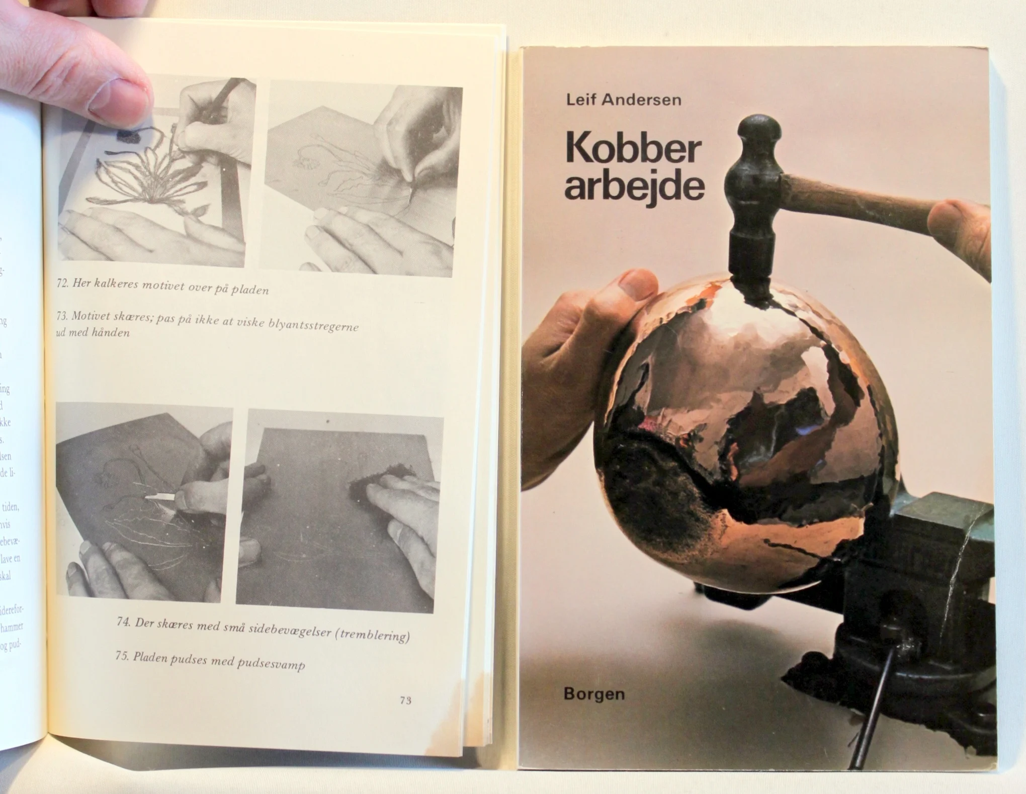 Kobberarbejde. Ciselering og gravering