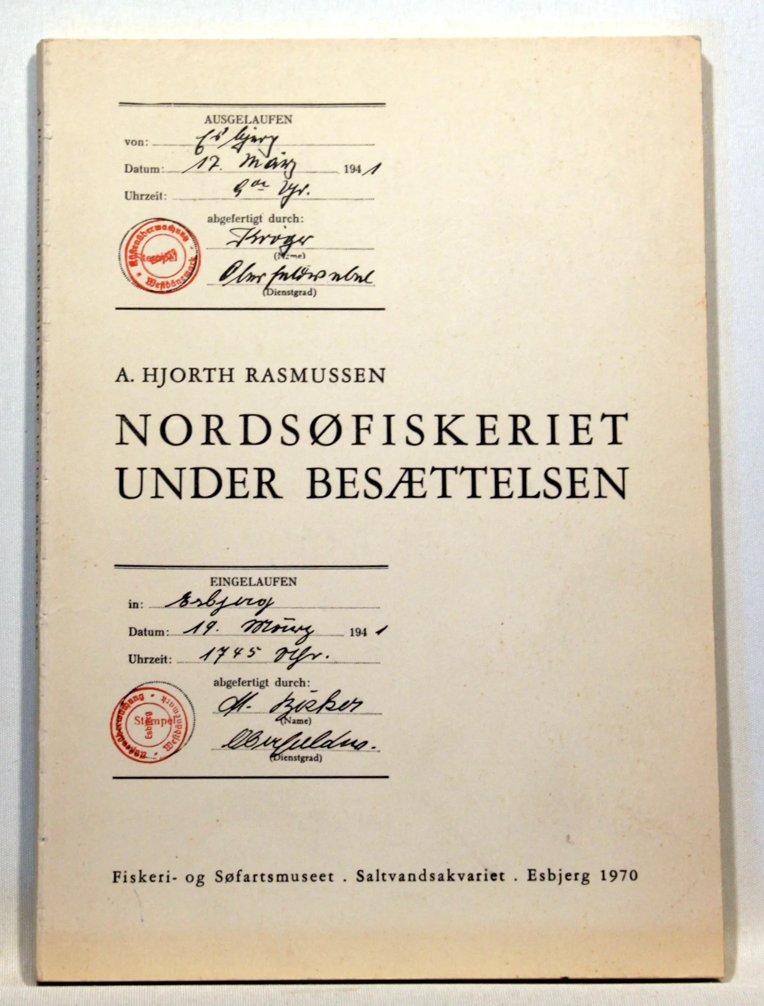 Nordsøfiskeriet under Besættelsen