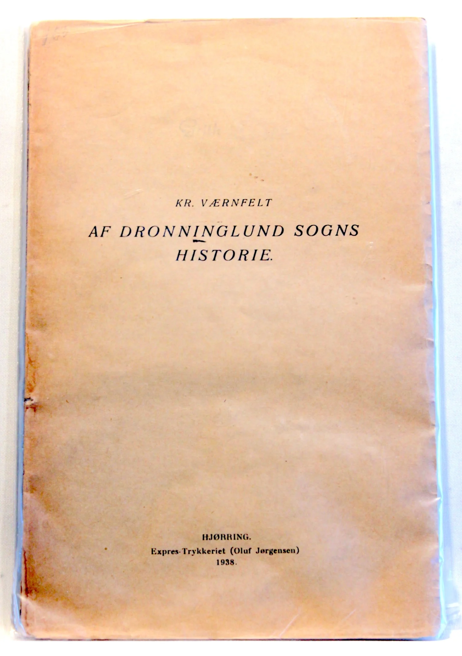 Af Dronninglund Sogns Historie