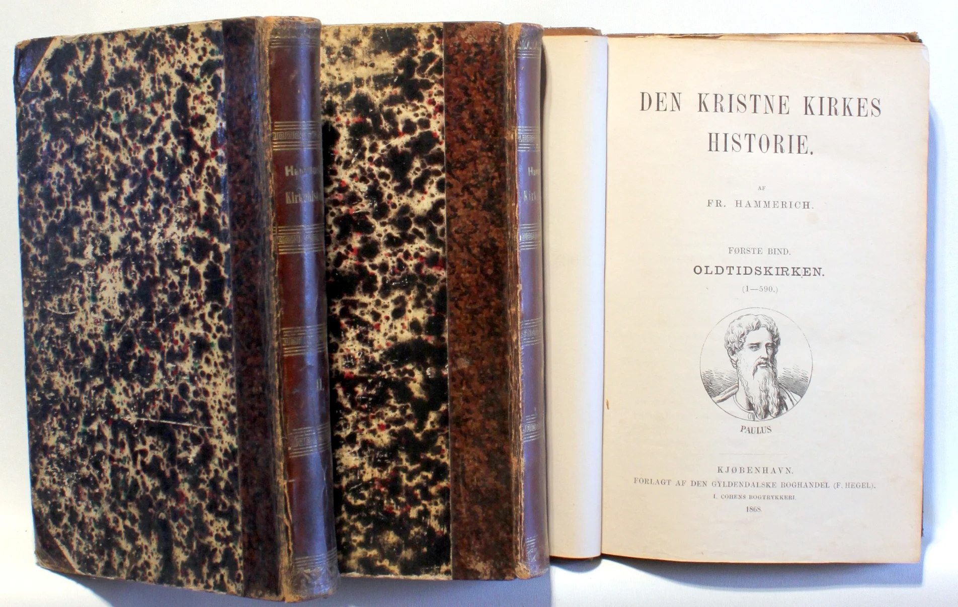 Den kristne kirkes historie. 3 Bind