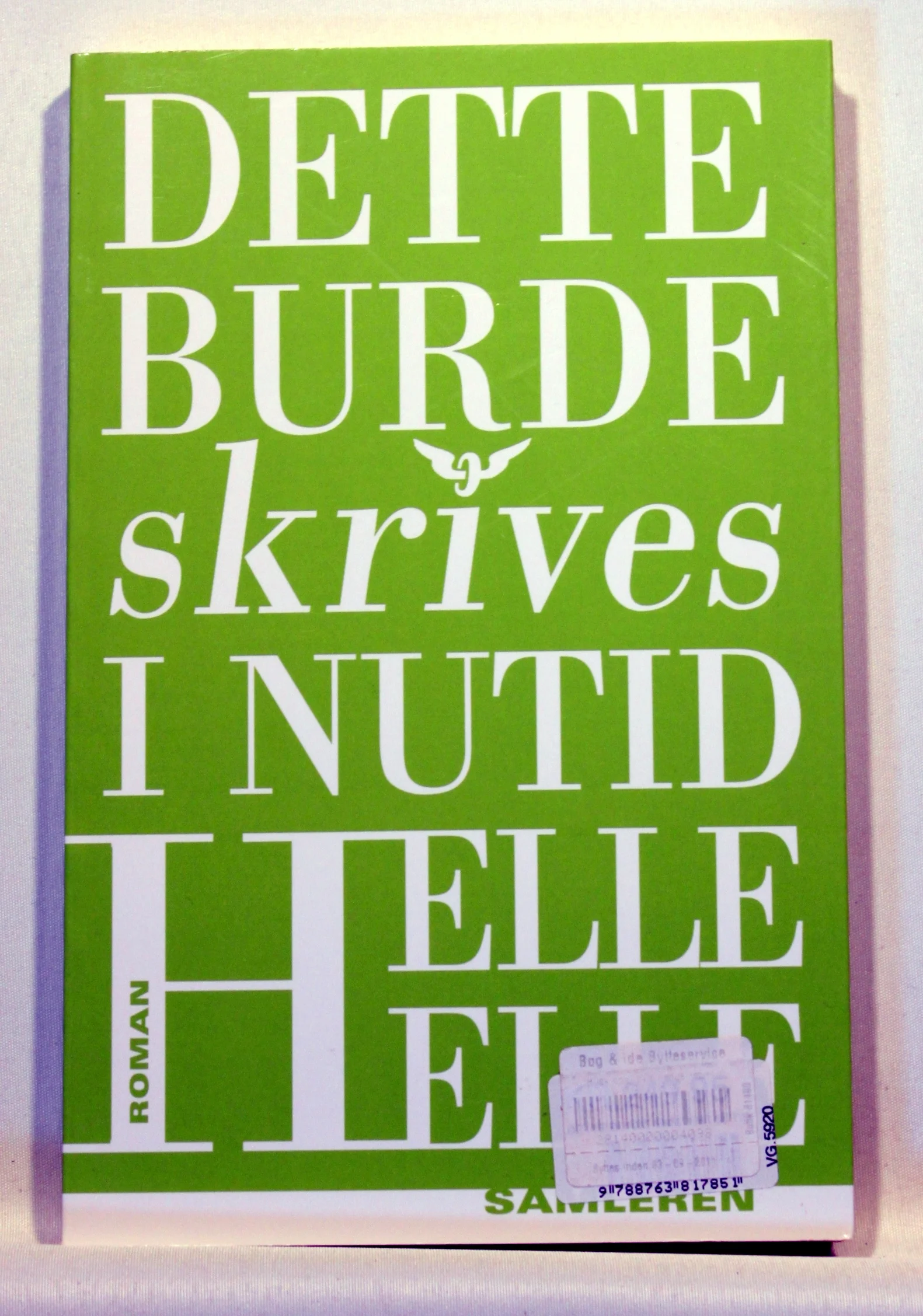 Dette burde skrives i nutid