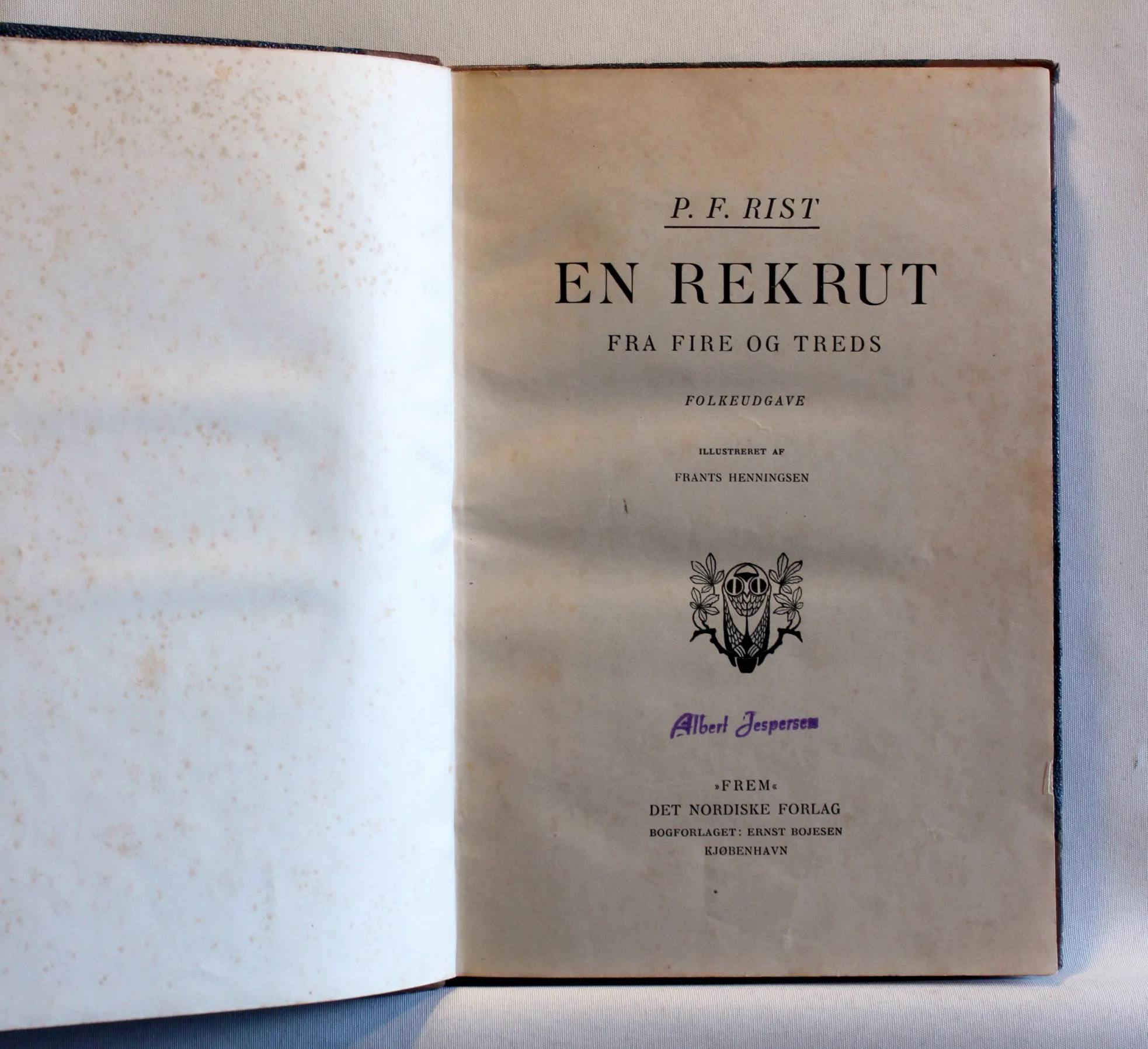 En Rekrut fra fire og treds