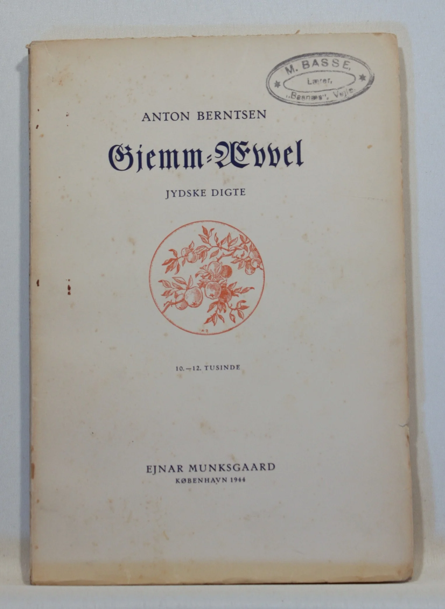 Gjemm-ævvel. Jydske digte