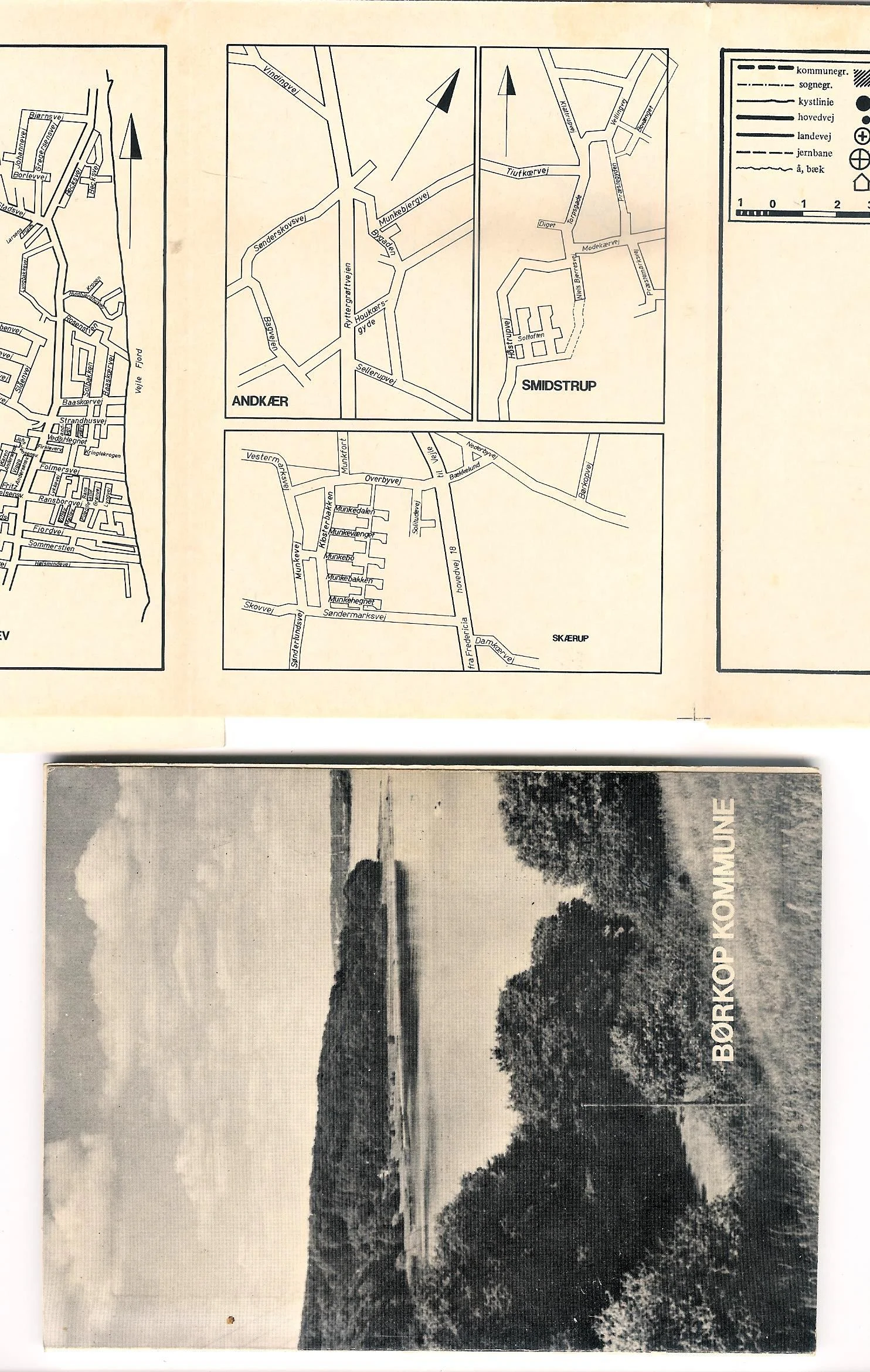 Børkop Kommune. 1972 + 1976