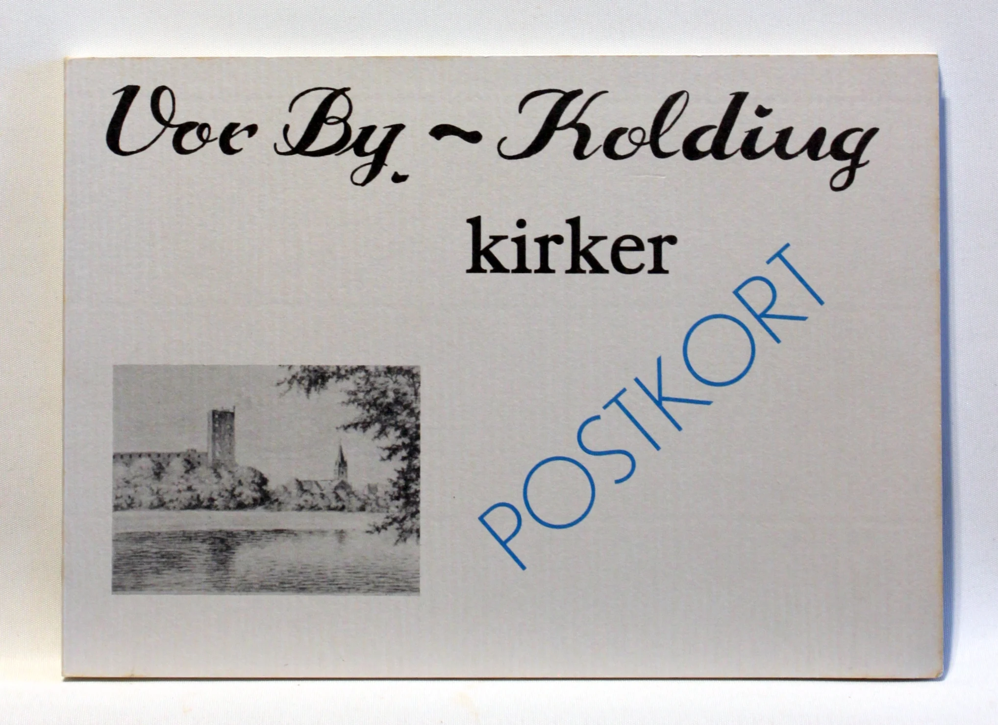Vor By – Kolding kirker. Postkort