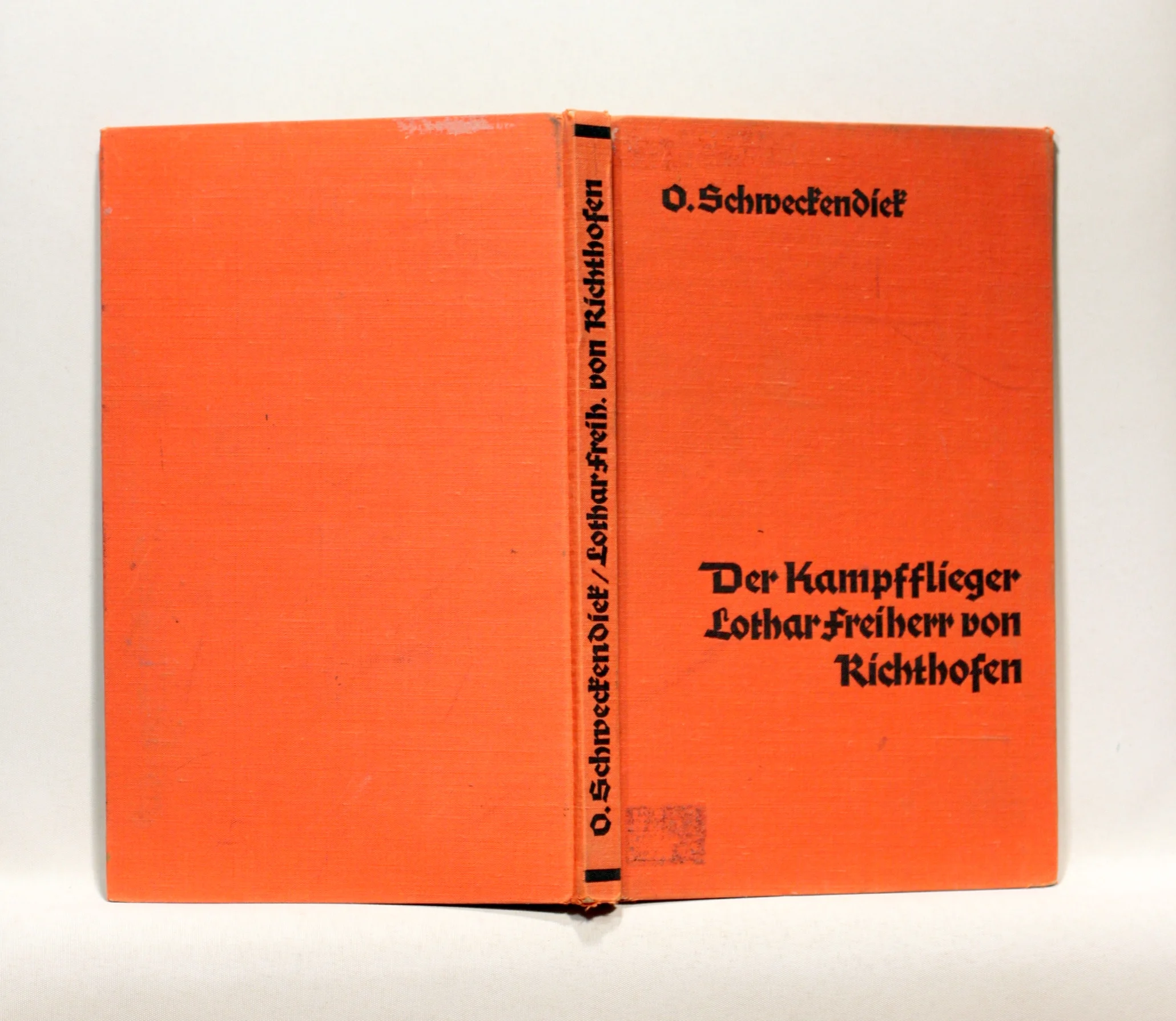Der Kampfflieger Lothar Freiherr von Richthofen