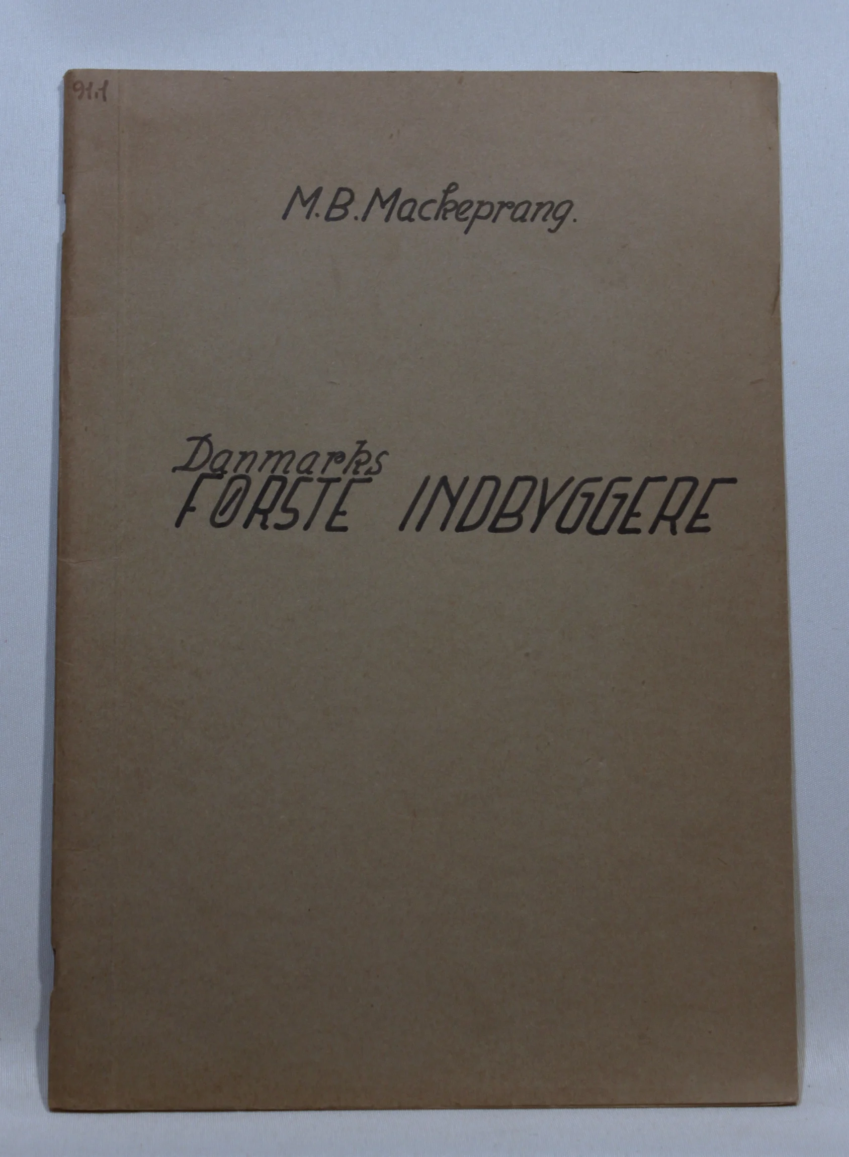 Danmarks første indbyggere