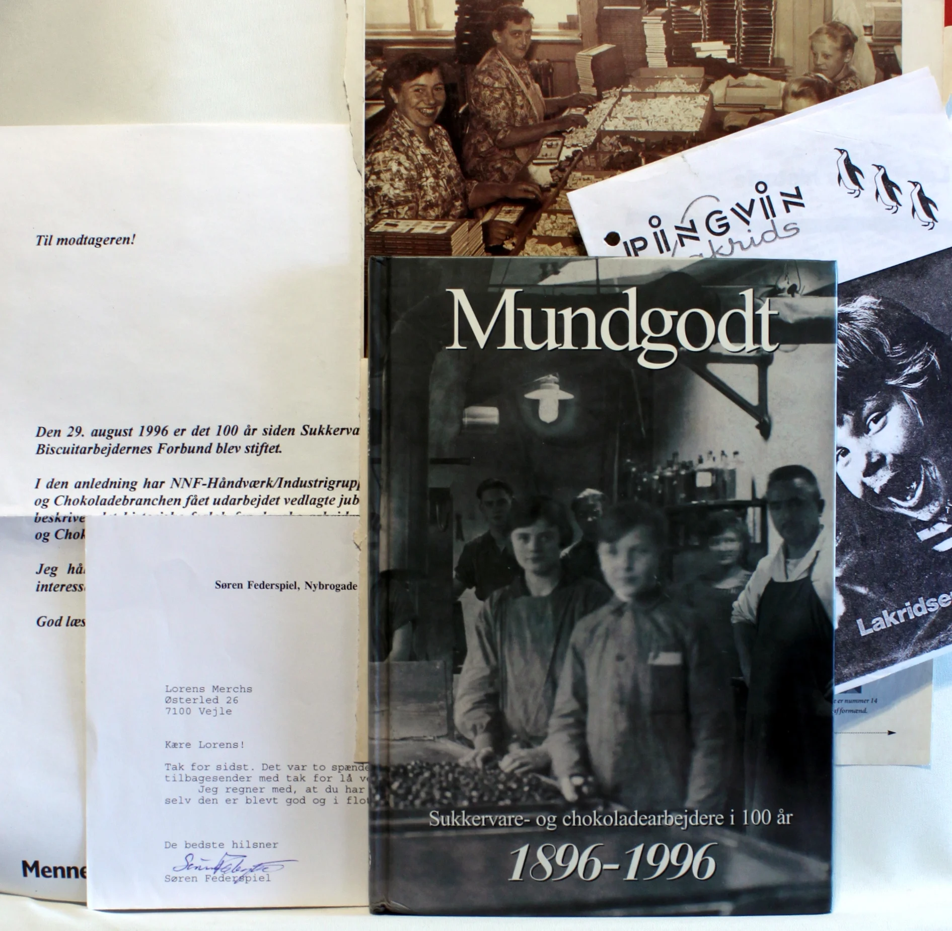 Mundgodt. Sukkervare- og chokoladearbejdere i 100 år 1896-1996