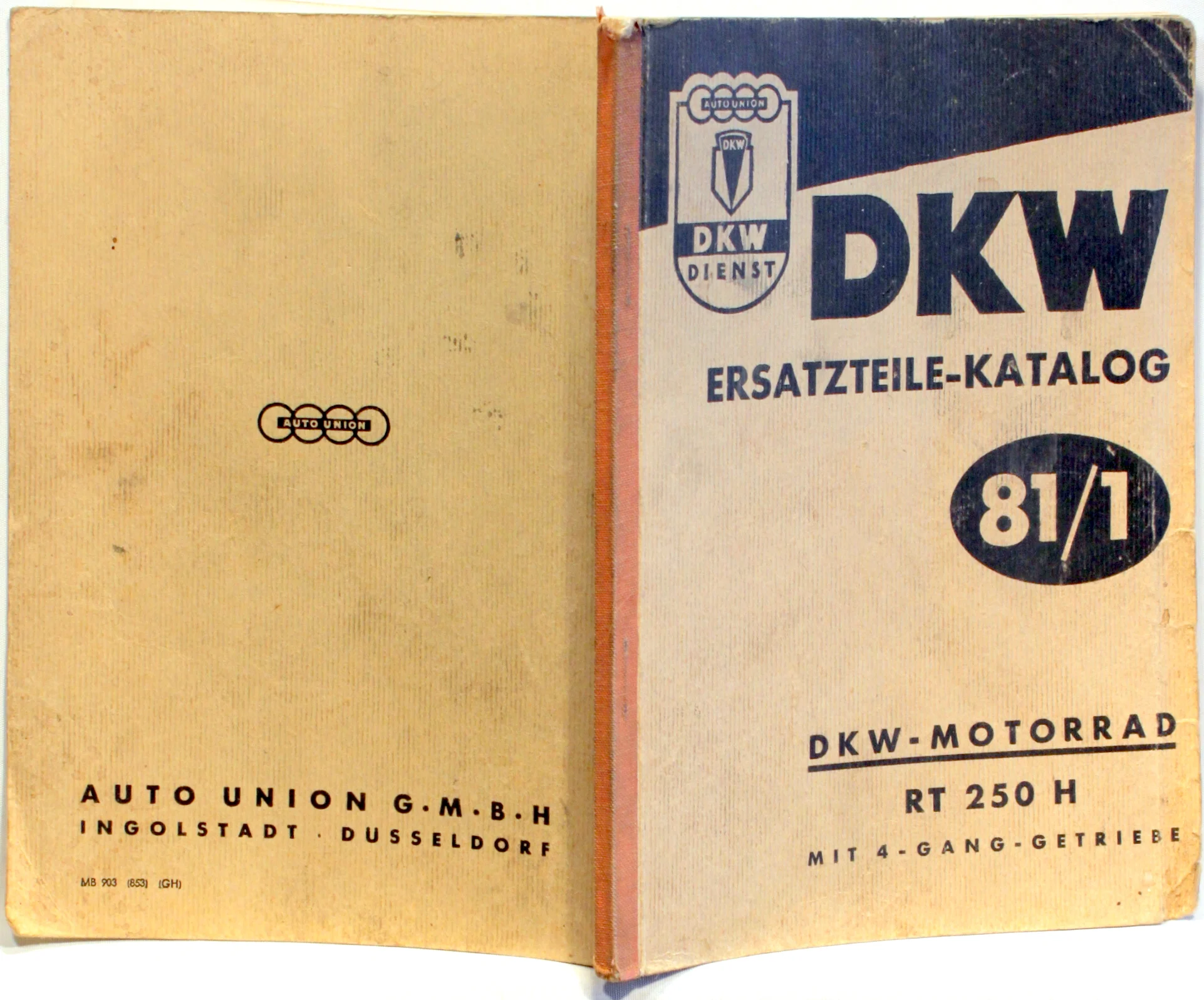 DKW Ersatzteile-Katalog 81/1
