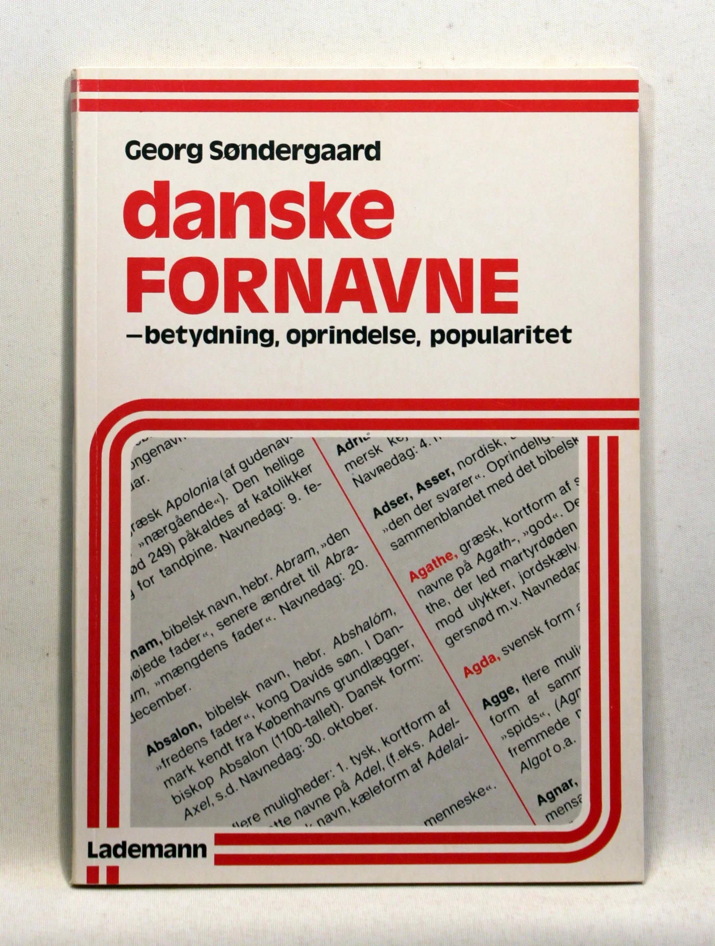 Danske fornavne – betydning, oprindelse, popularitet