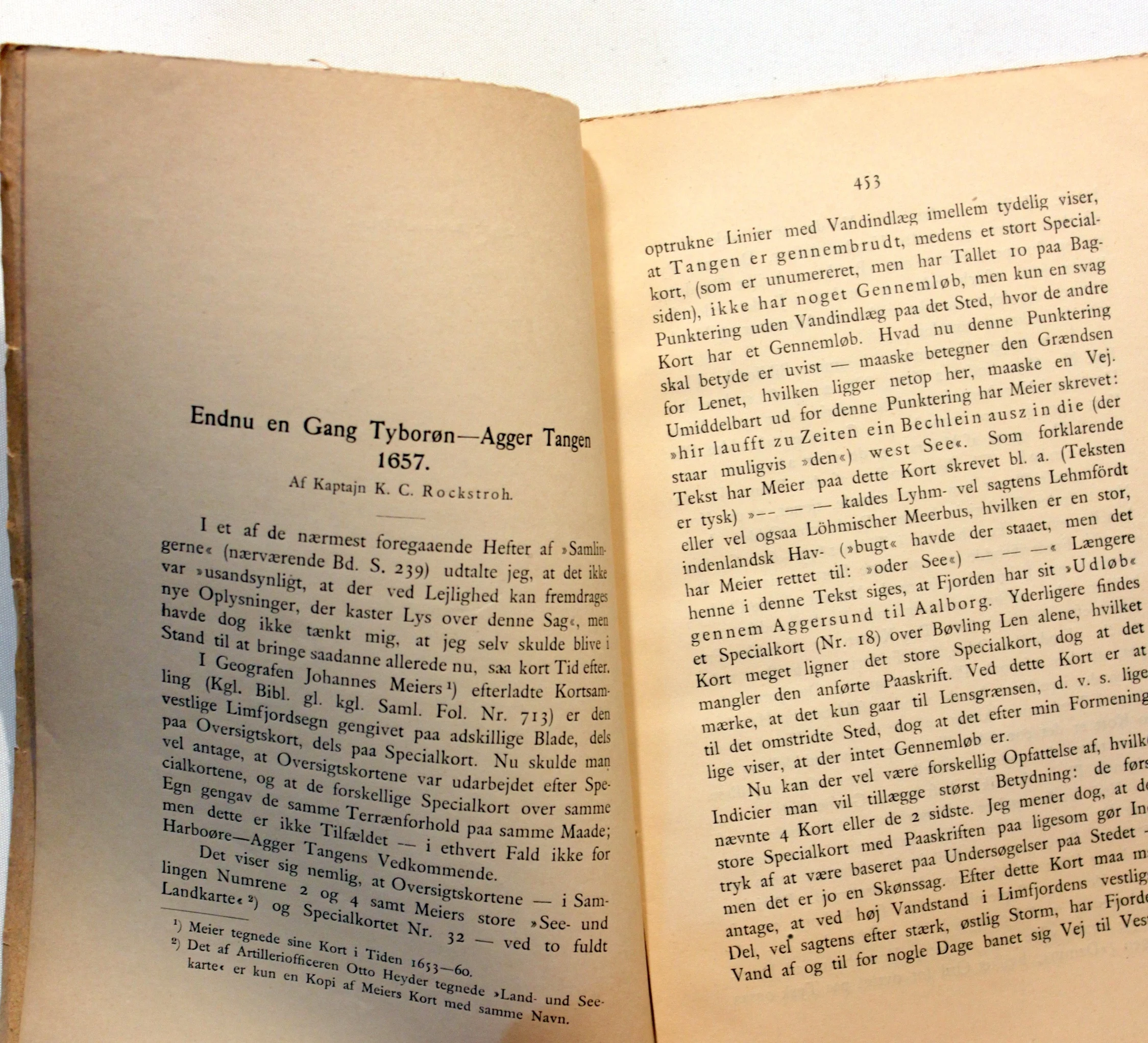 Endnu en gang Tyborøn-Agger Tangen 1657