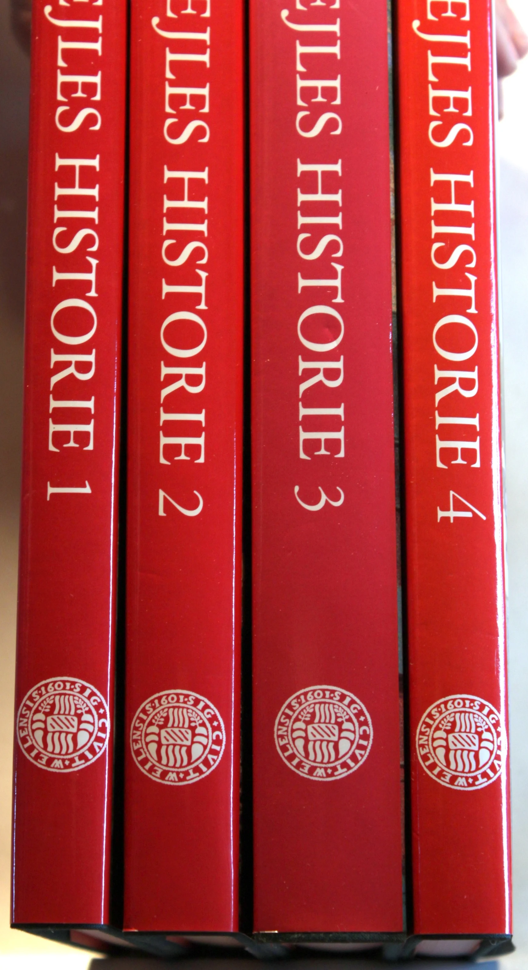 Vejles Historie. Bind 1-4