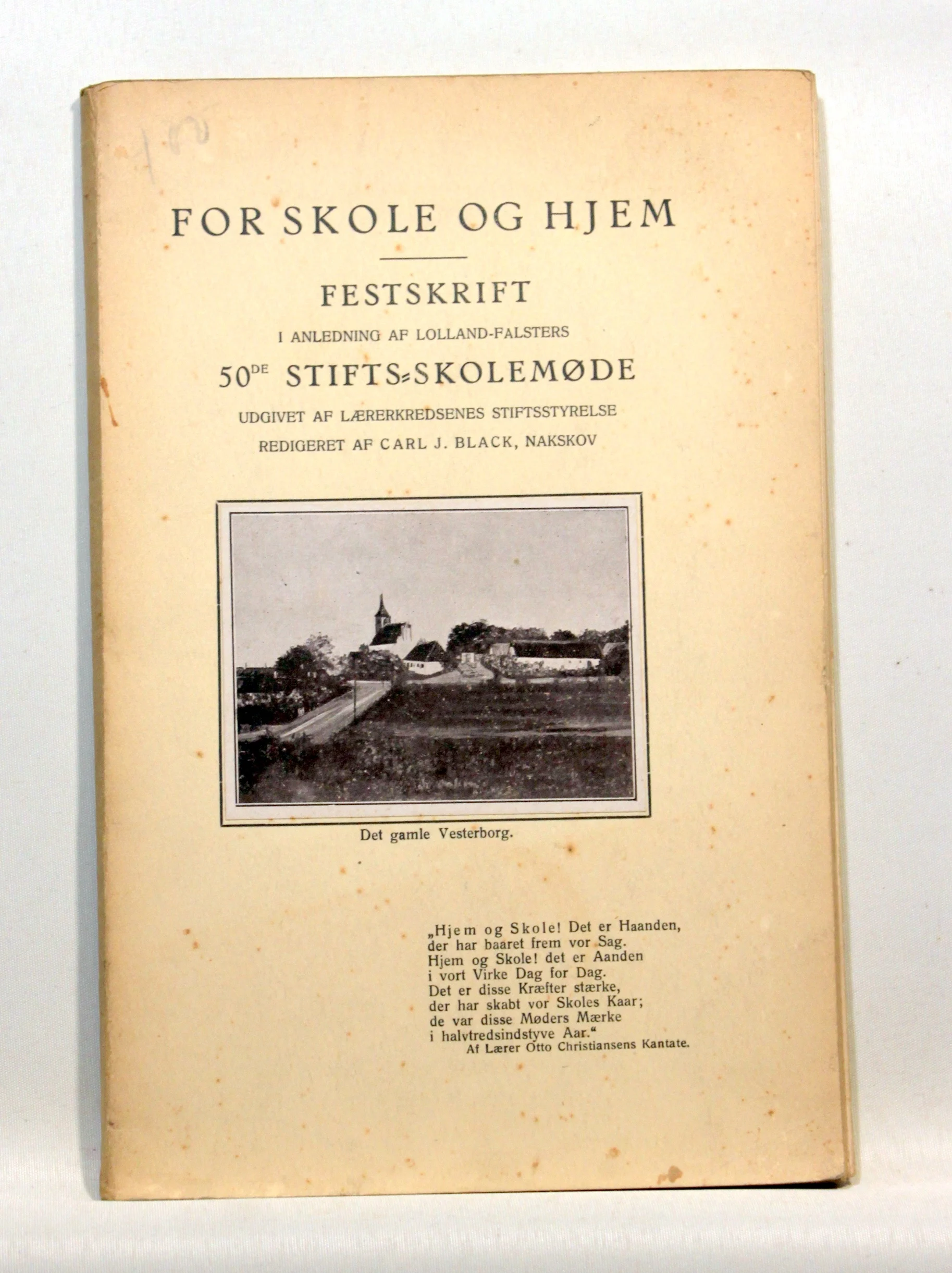 For skole og hjem. Festskrift i anledning af Lolland-Falsters 50´de stifts skolemøde.
