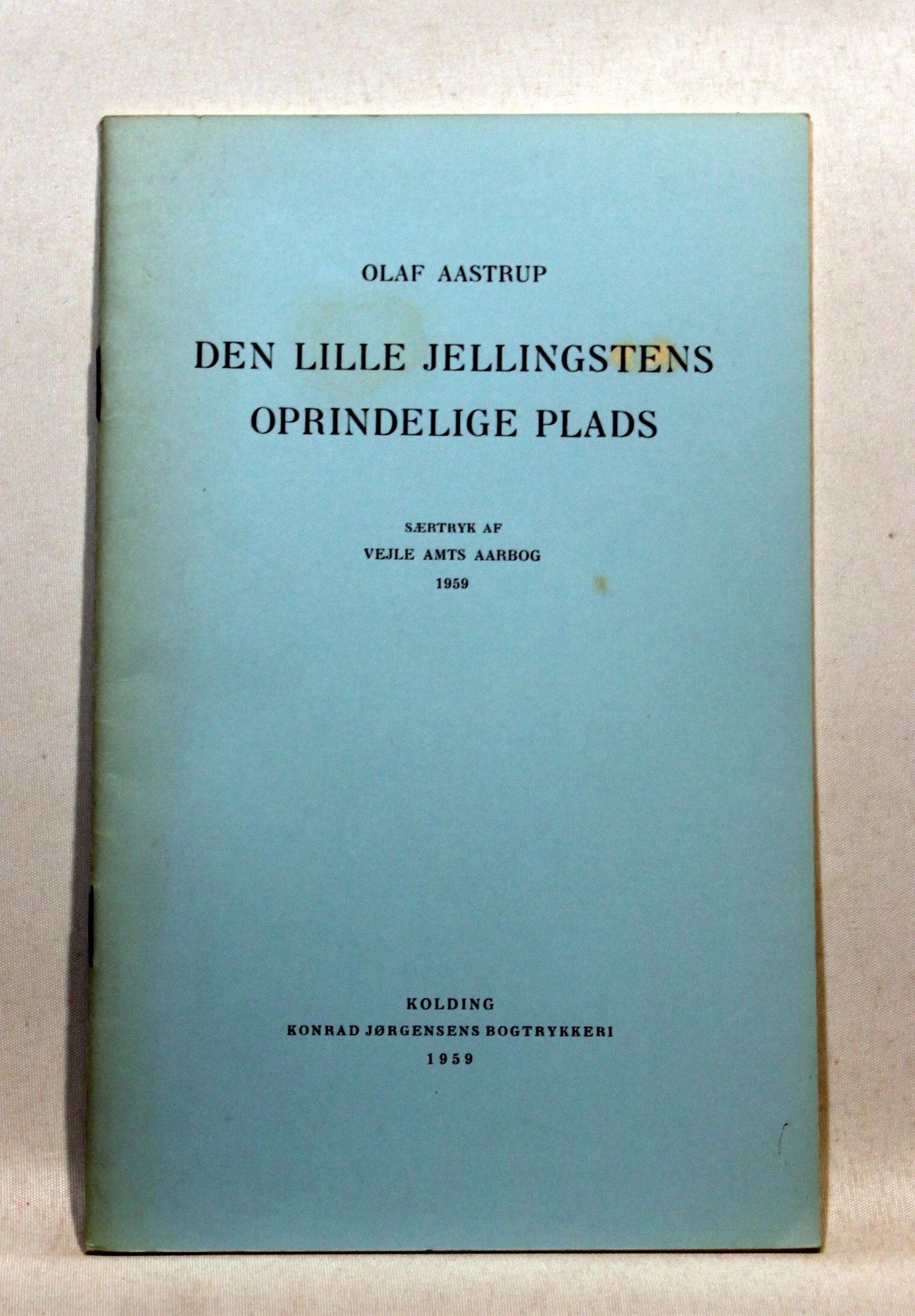 Den lille Jellingstens oprindelige plads