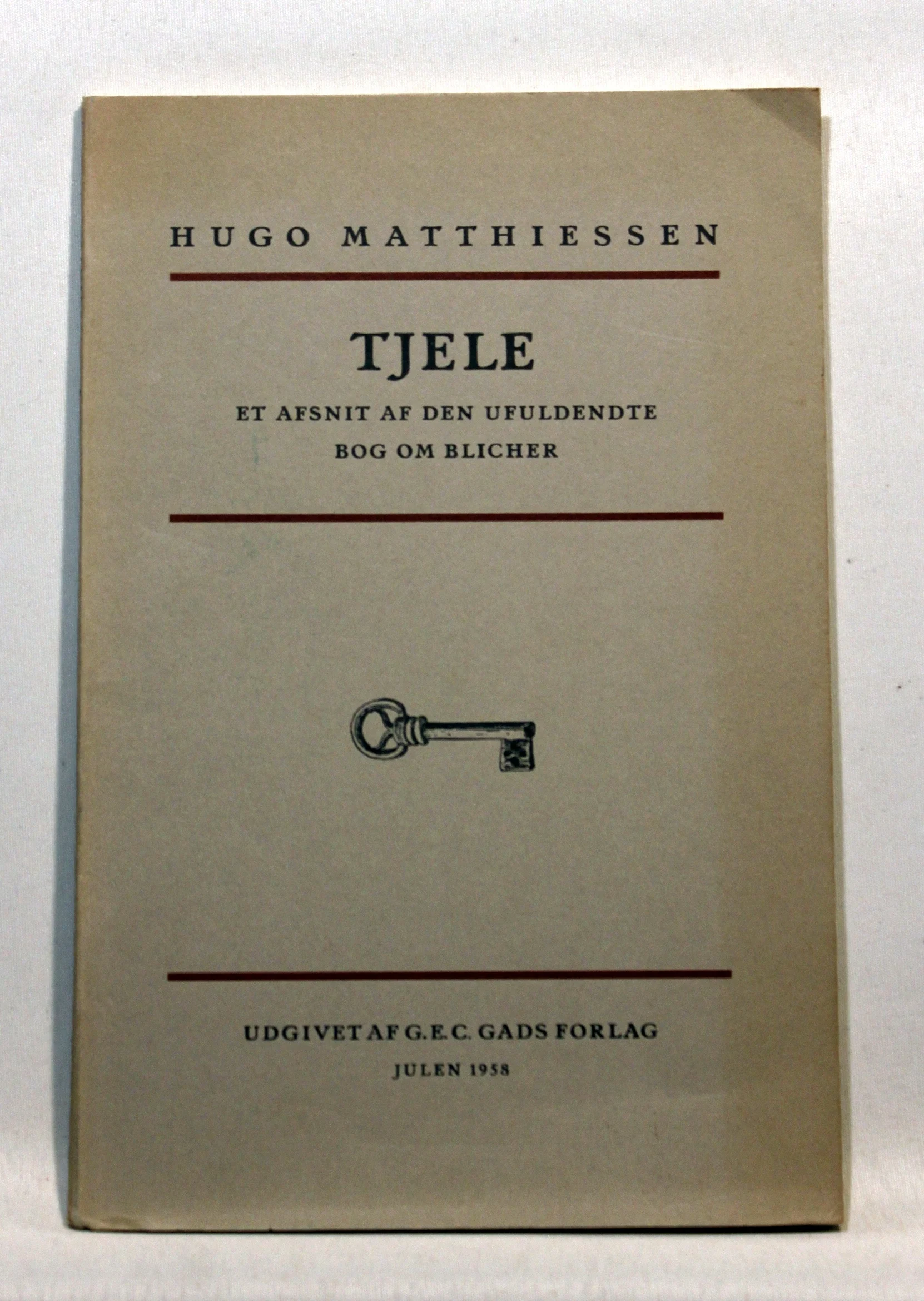 Tjele. Et afsnit af den ufuldendte bog om Blicher