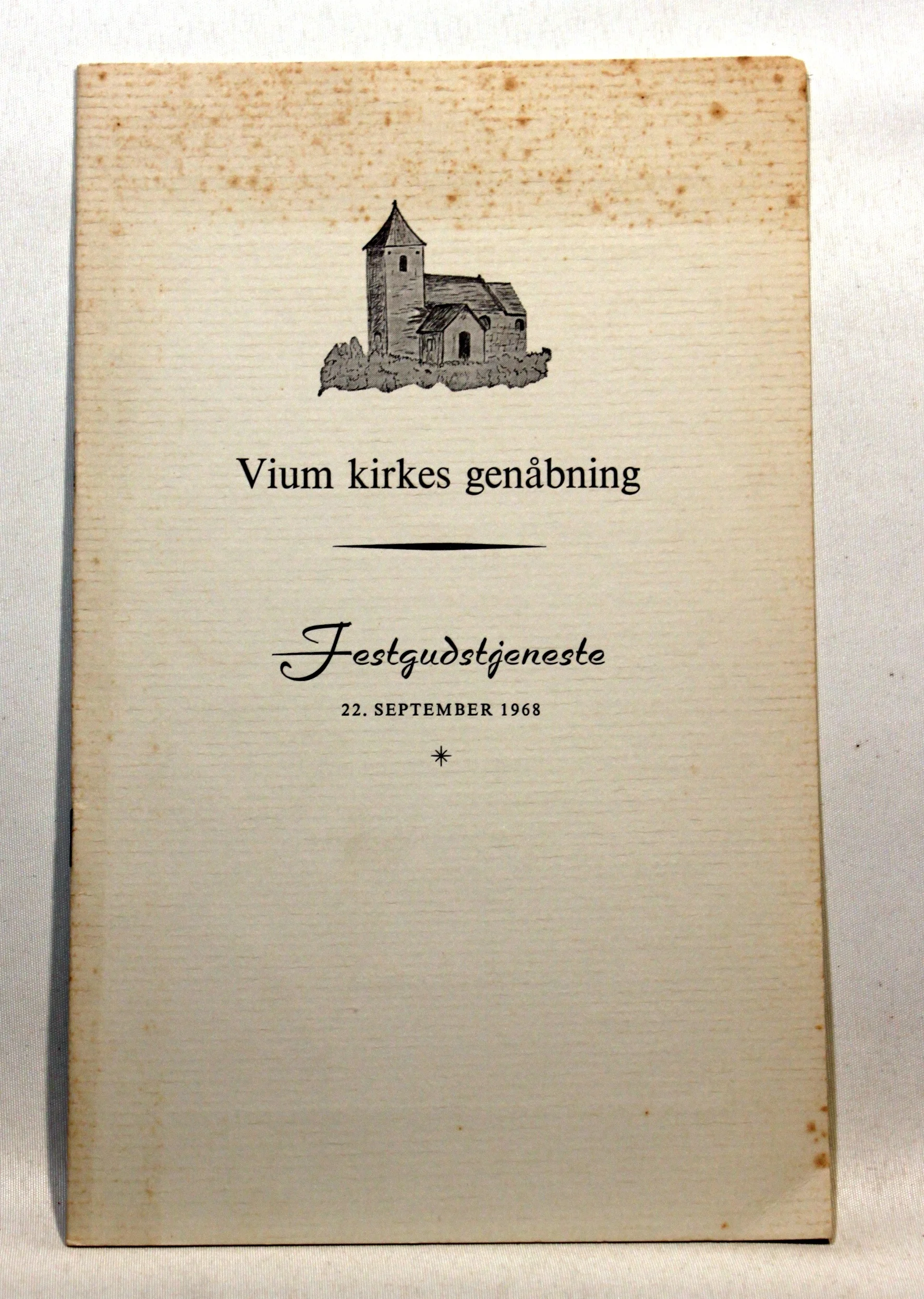 Vium Kirkes genåbning