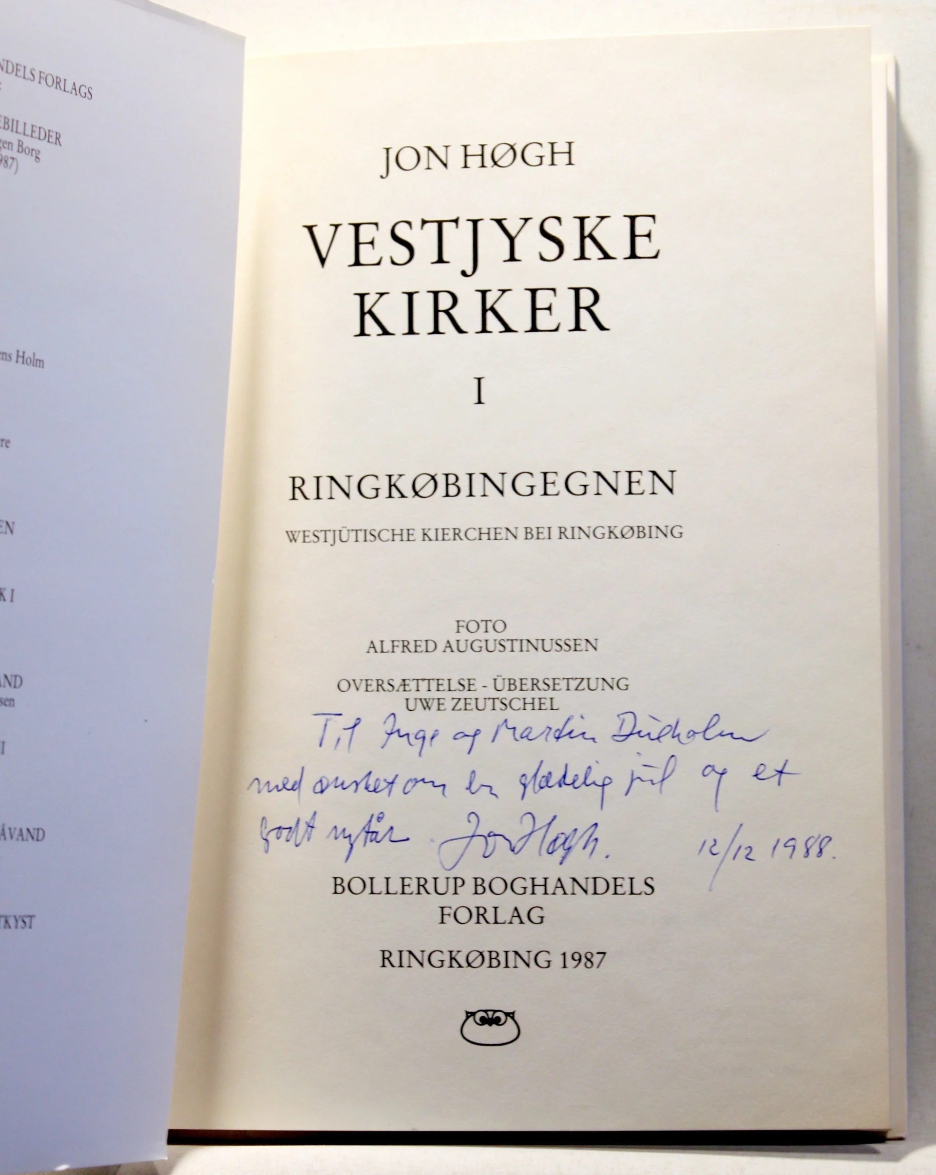 Vestjyske kirker. Bind 1