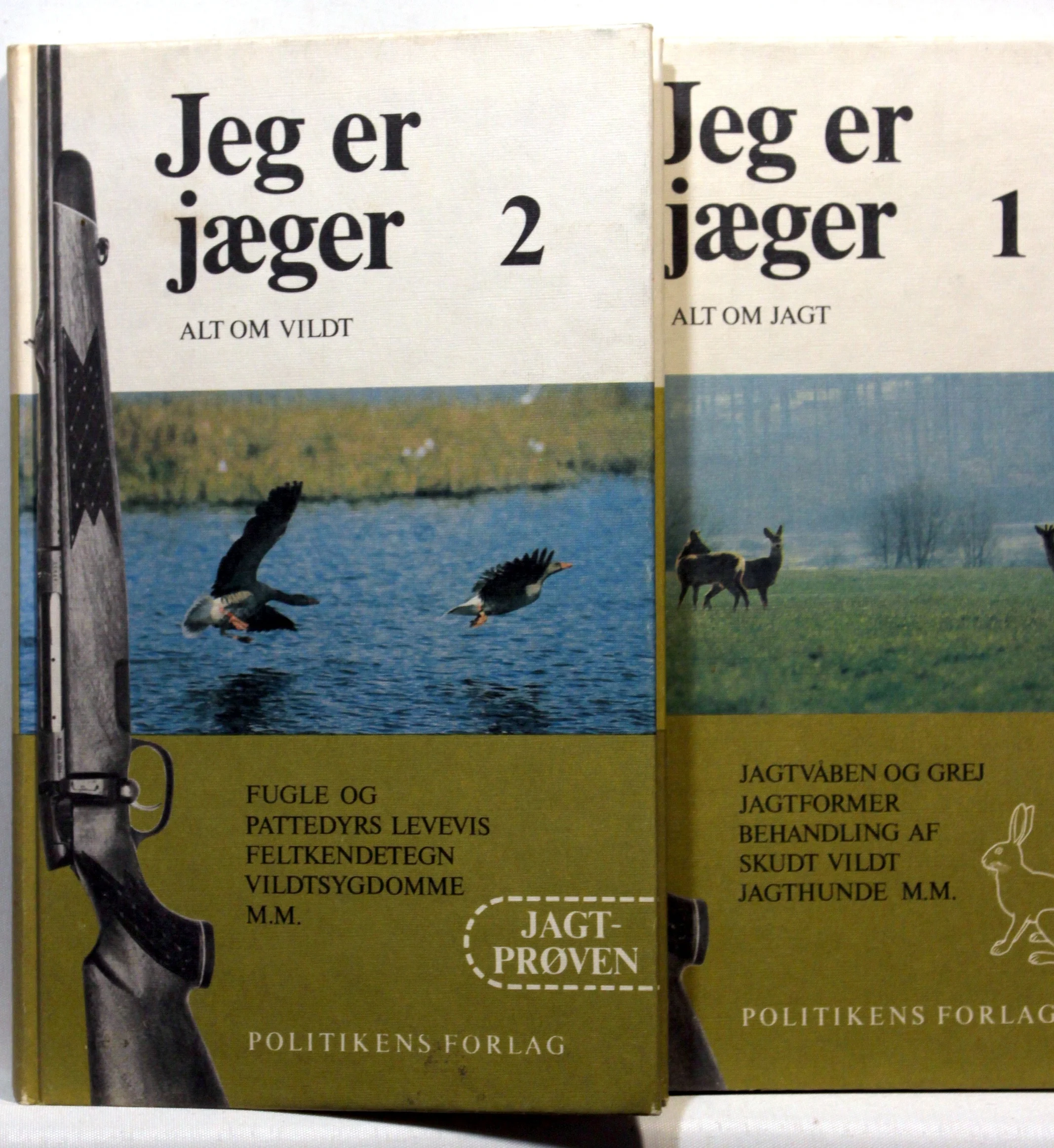 Jeg er jæger 1-2. Alt om jagt – Alt om vildt. 2 Bind
